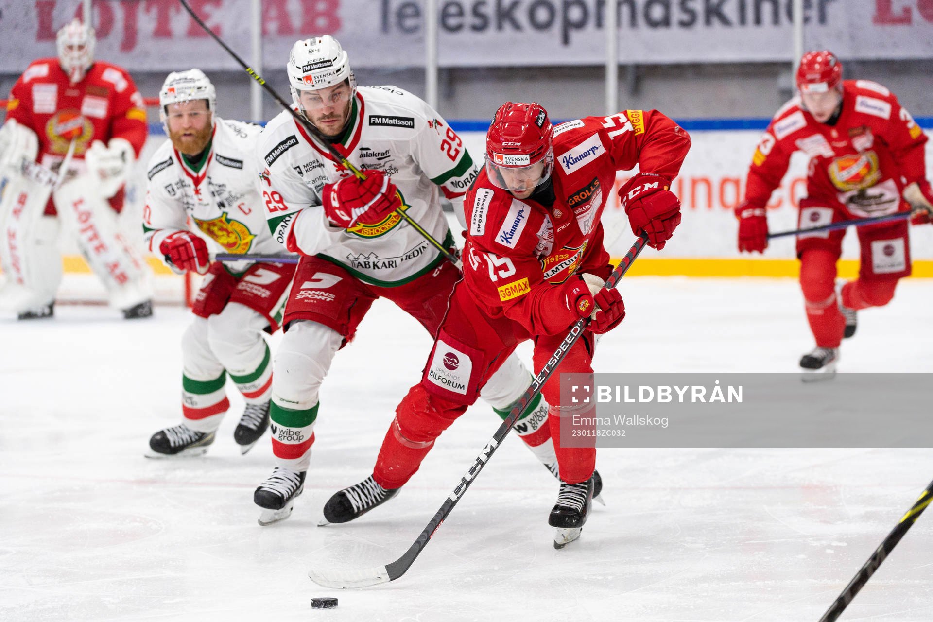 Moras Johan Persson och Almtunas Marcus Karlström