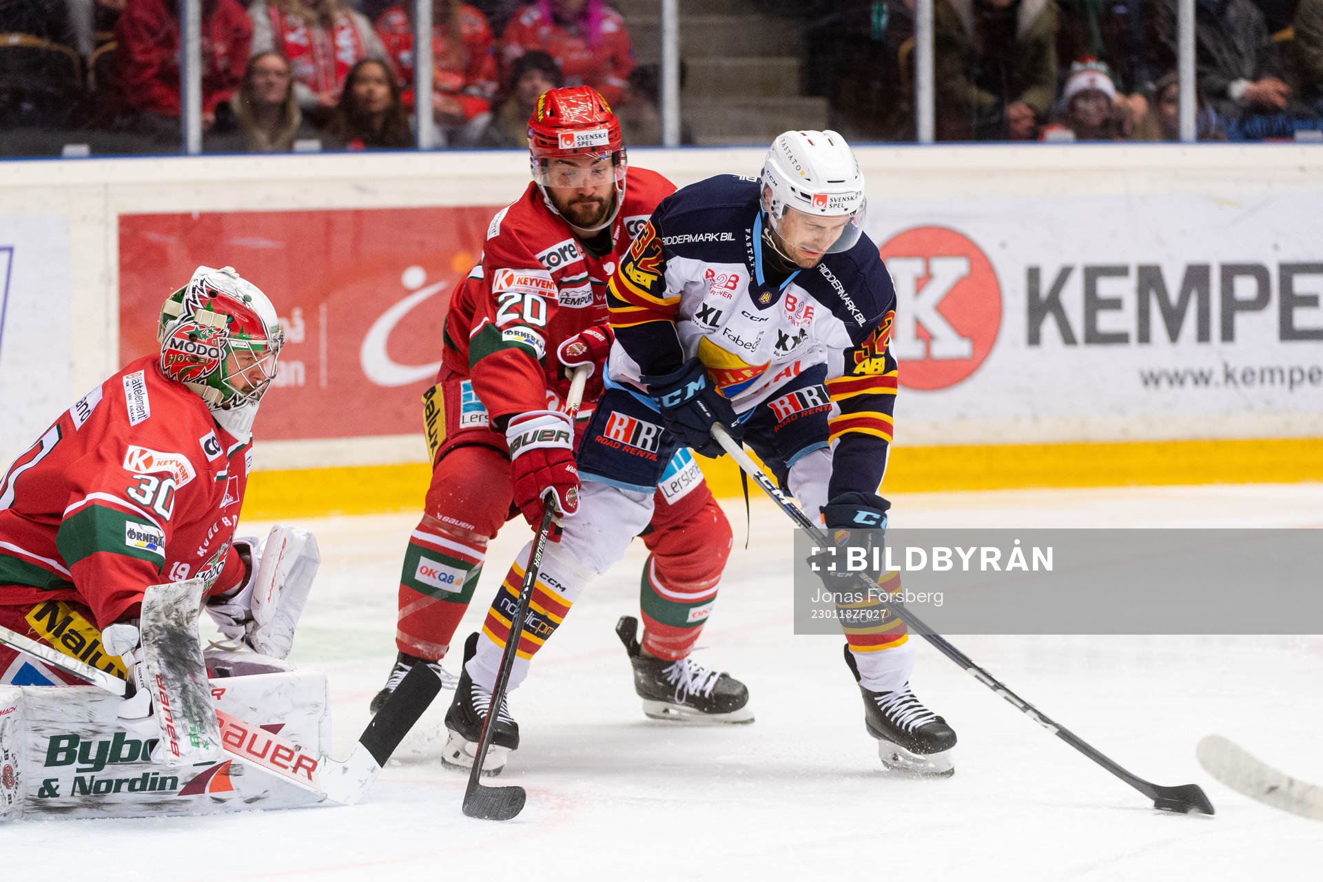 Modos Marcus Vela och Djurgårdens Marcus Krüger