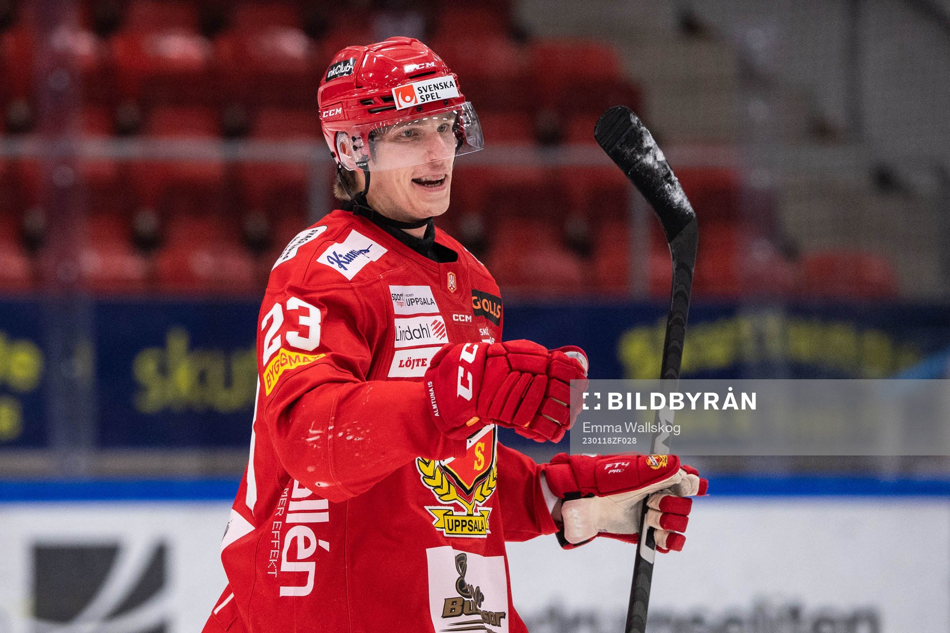 Almtunas Hugo Blixt jublar