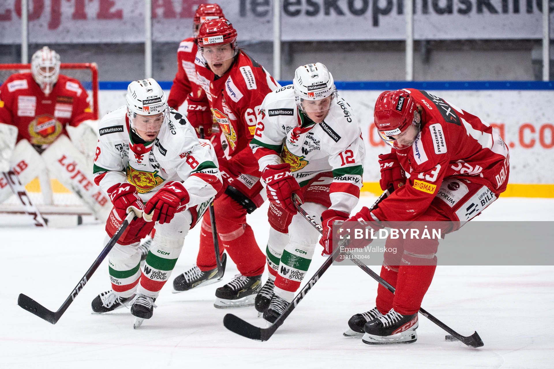 Moras Robin Johansson och Filip Björkman mot Almtunas
