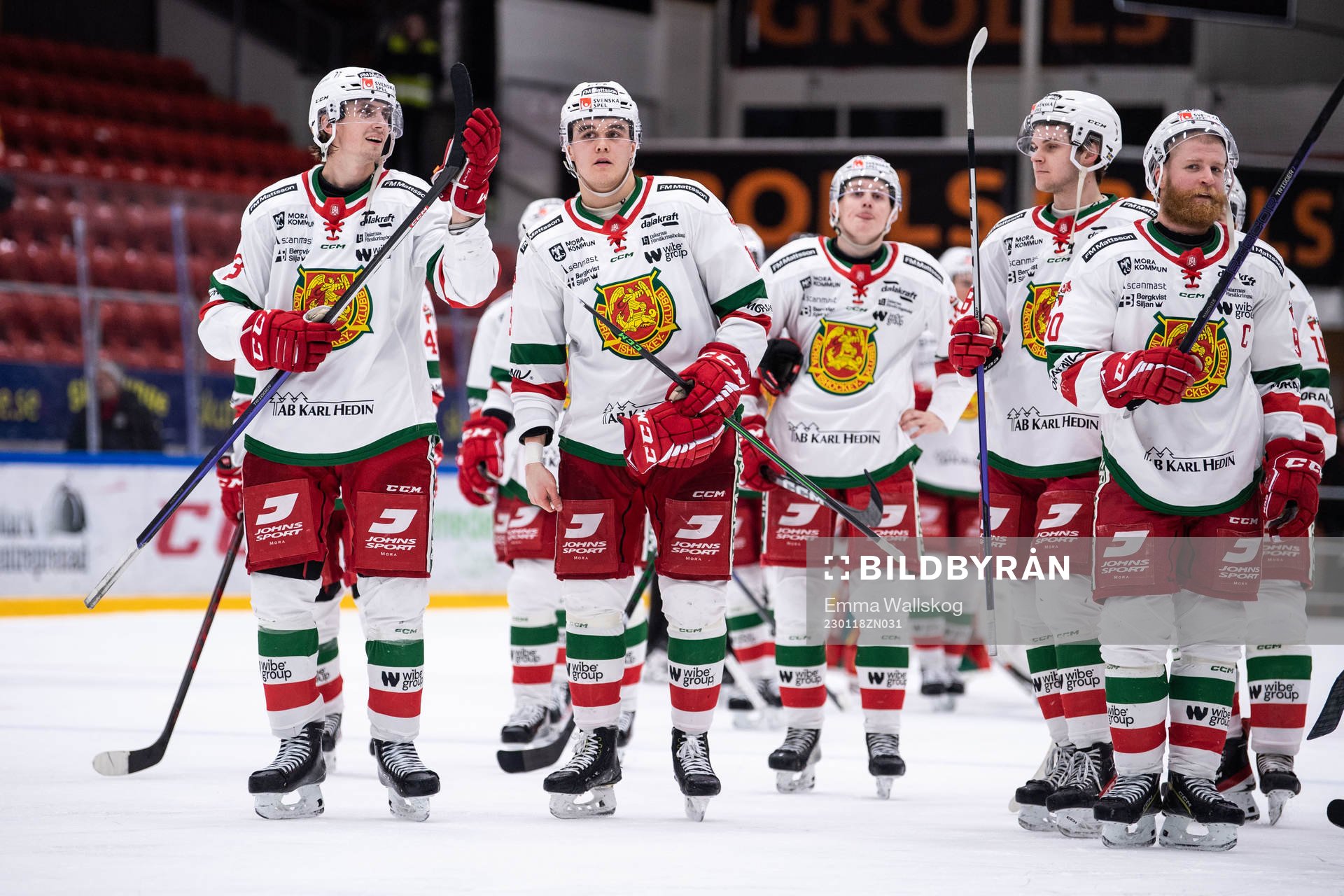 Moras Fabian Ilestedt, Axel Sundberg och Daniel Ljunggren