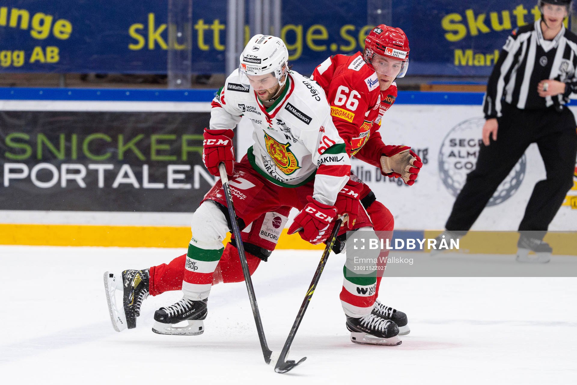 Moras Kalle Miketinac och Almtunas Anton Klint