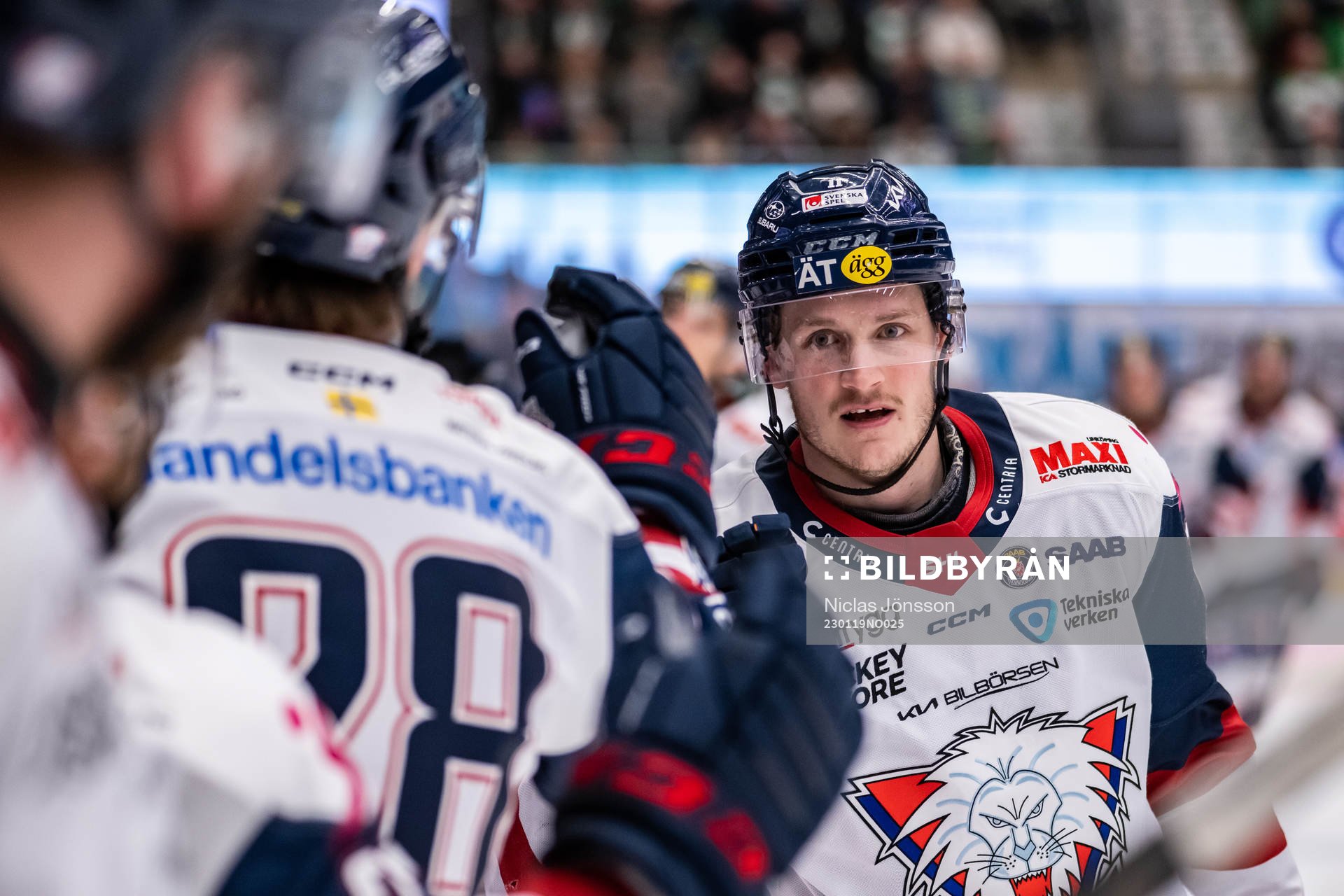 Linköpings Henrik Törnqvist jublar