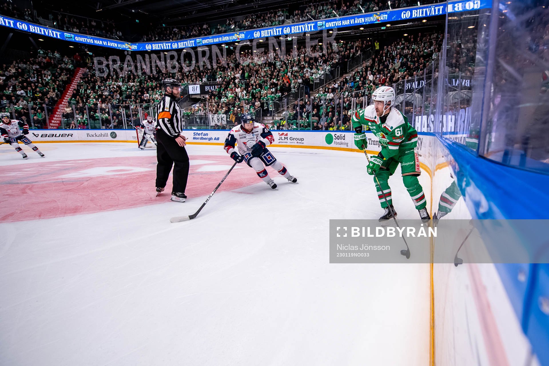 Linköpings Jonas Junland och Rögles Ludvig Larsson