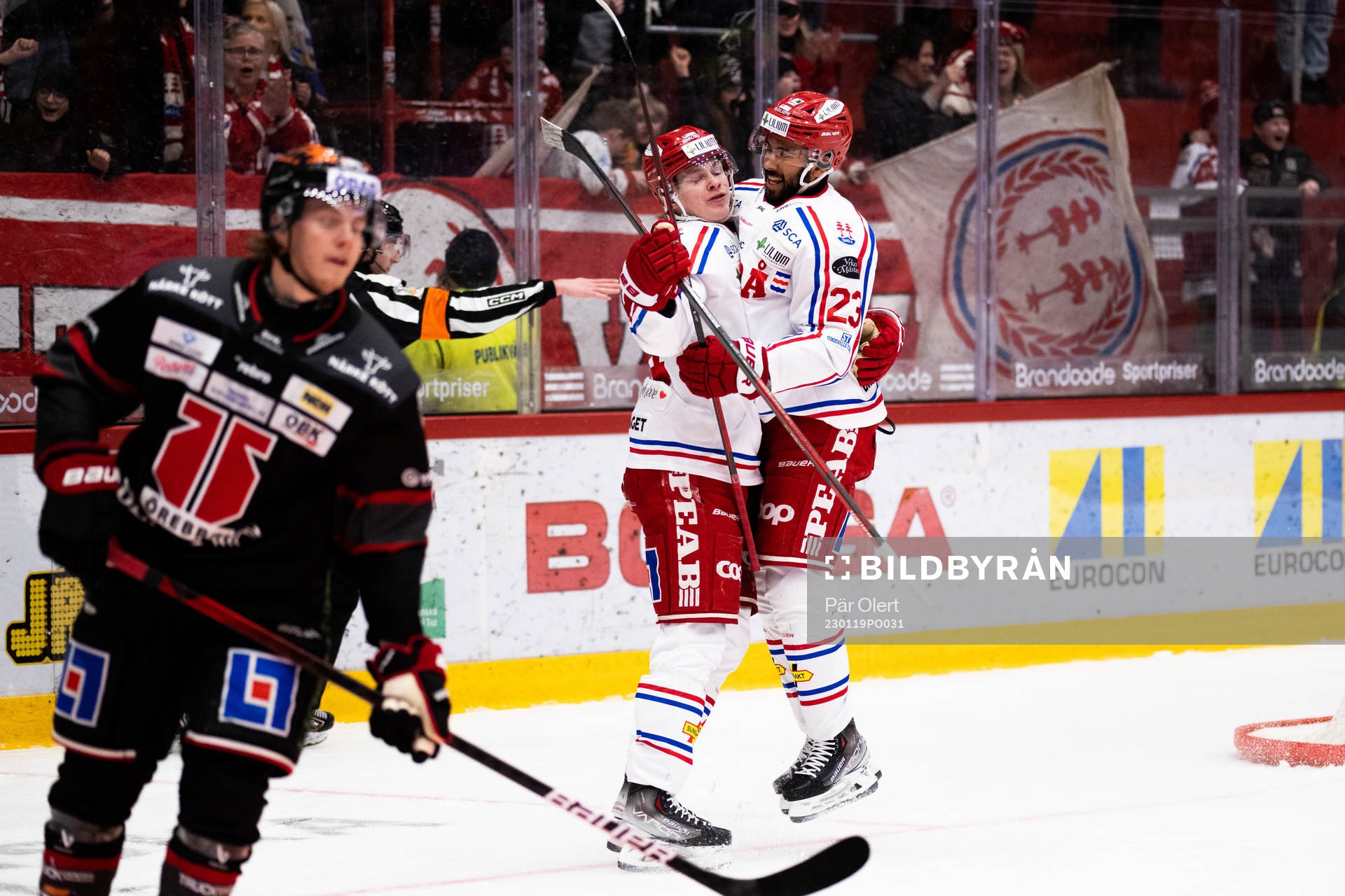 Timrås Erik Walli Walterholm och Jeremy Boyce-Rotevall