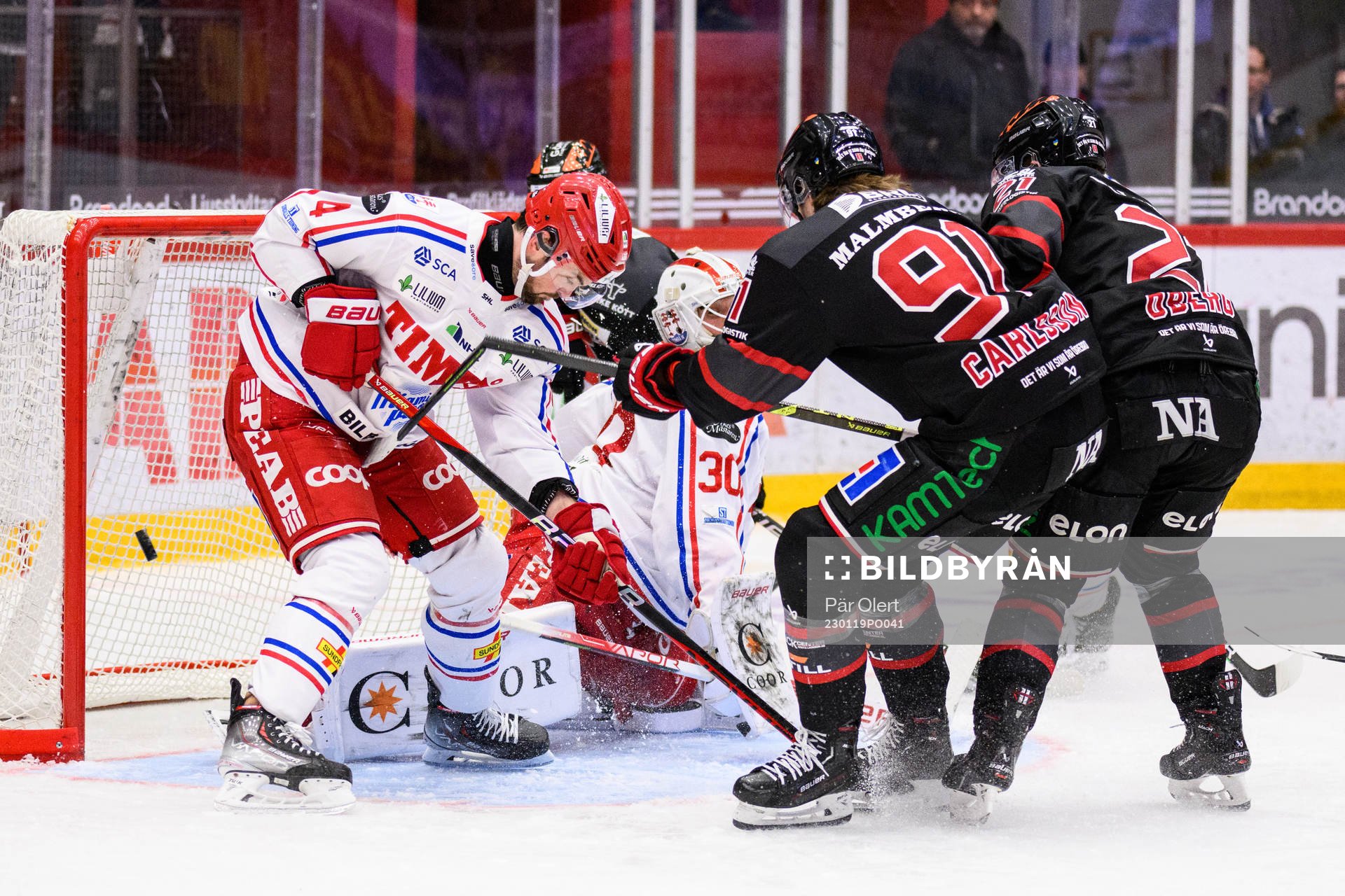 Örebros Leo Carlsson gör 2-1