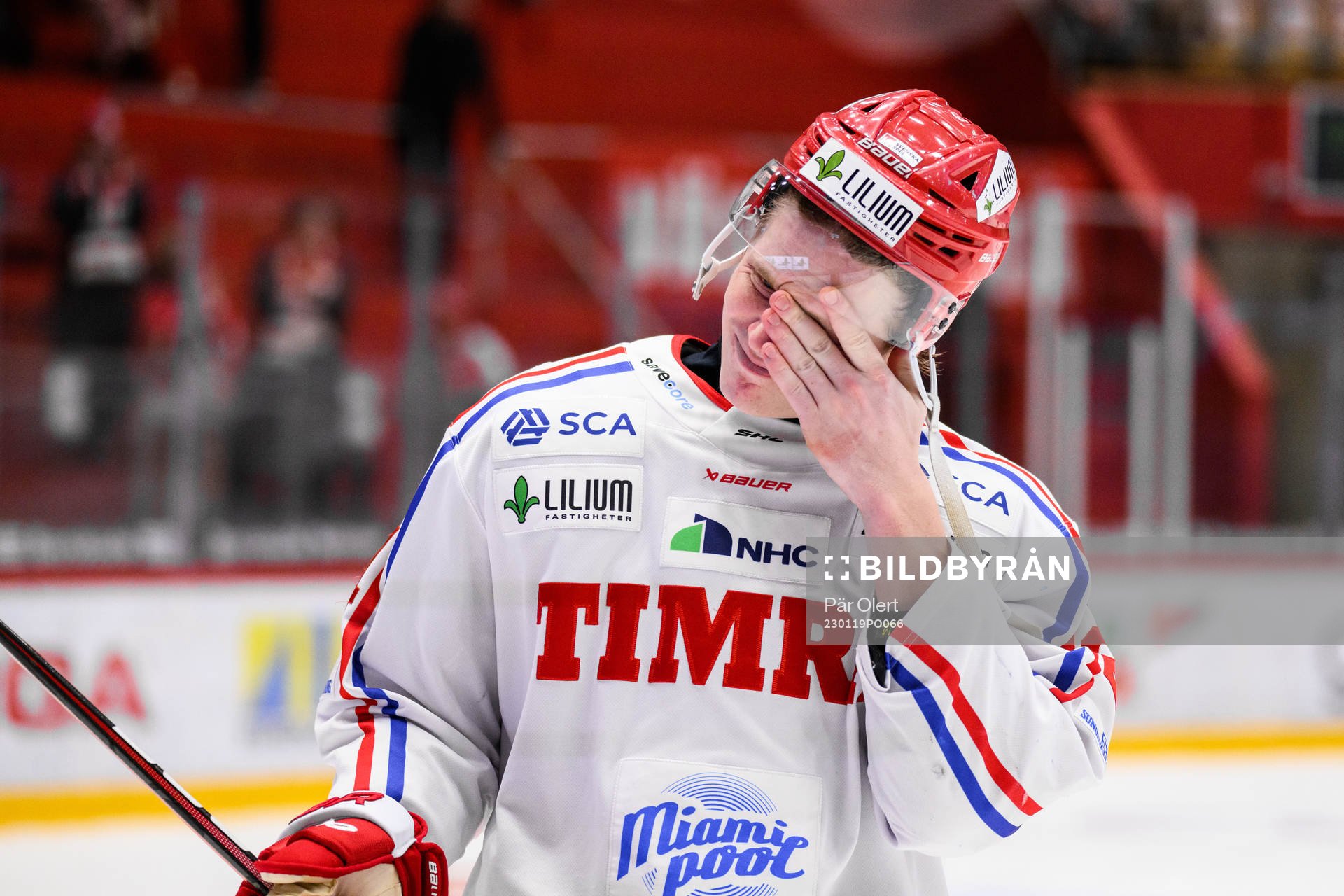 Timrås Erik Walli Walterholm deppar