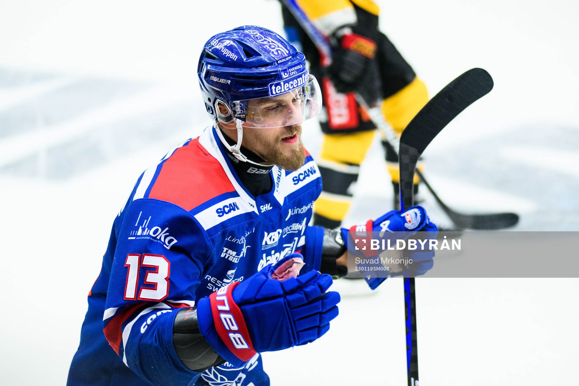 Oskarshamns Jiri Smejkal jublar