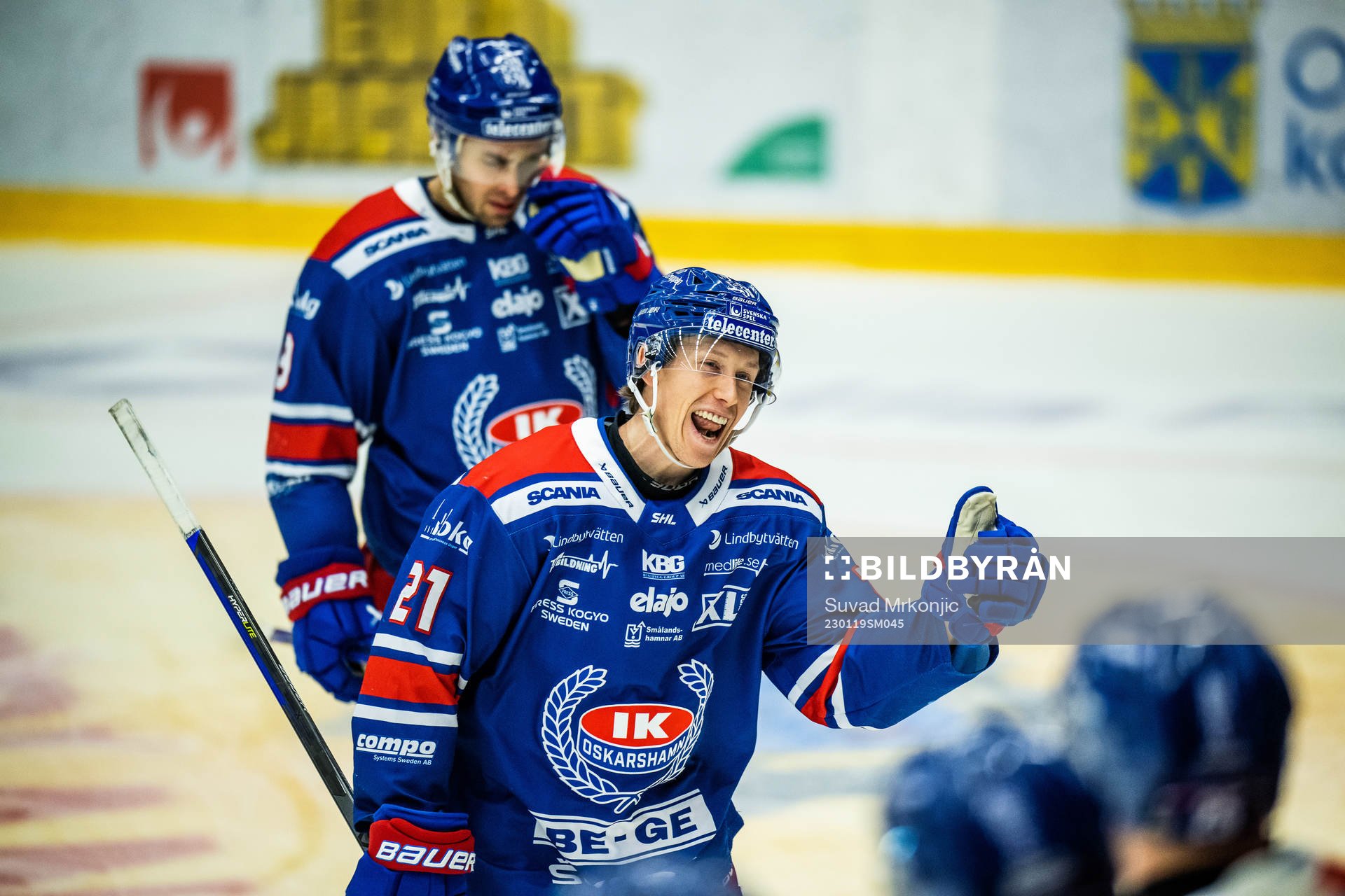 Oskarshamns Myles Powell jublar