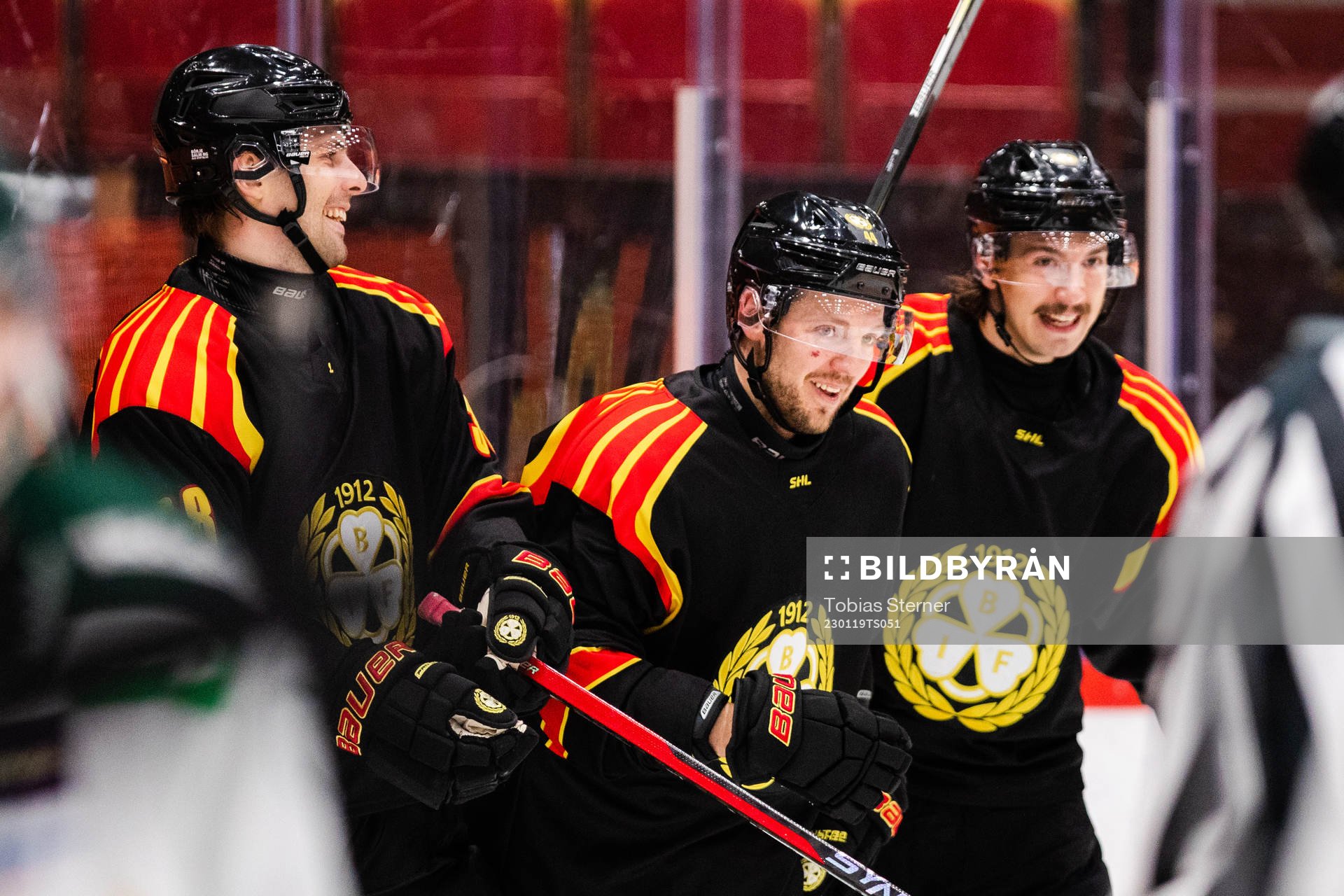 Brynäs Jacob Blomqvist jublar