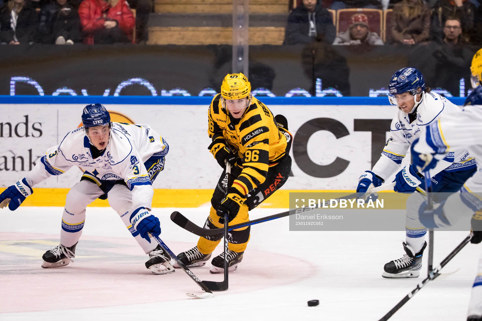 Leksands Anton Johansson och Skellefteås Rickard Hugg