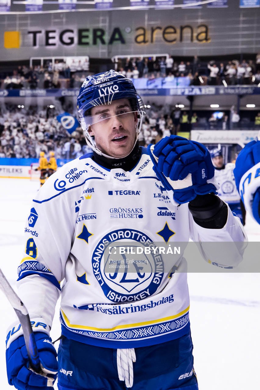 Leksands Matt Caito jubel