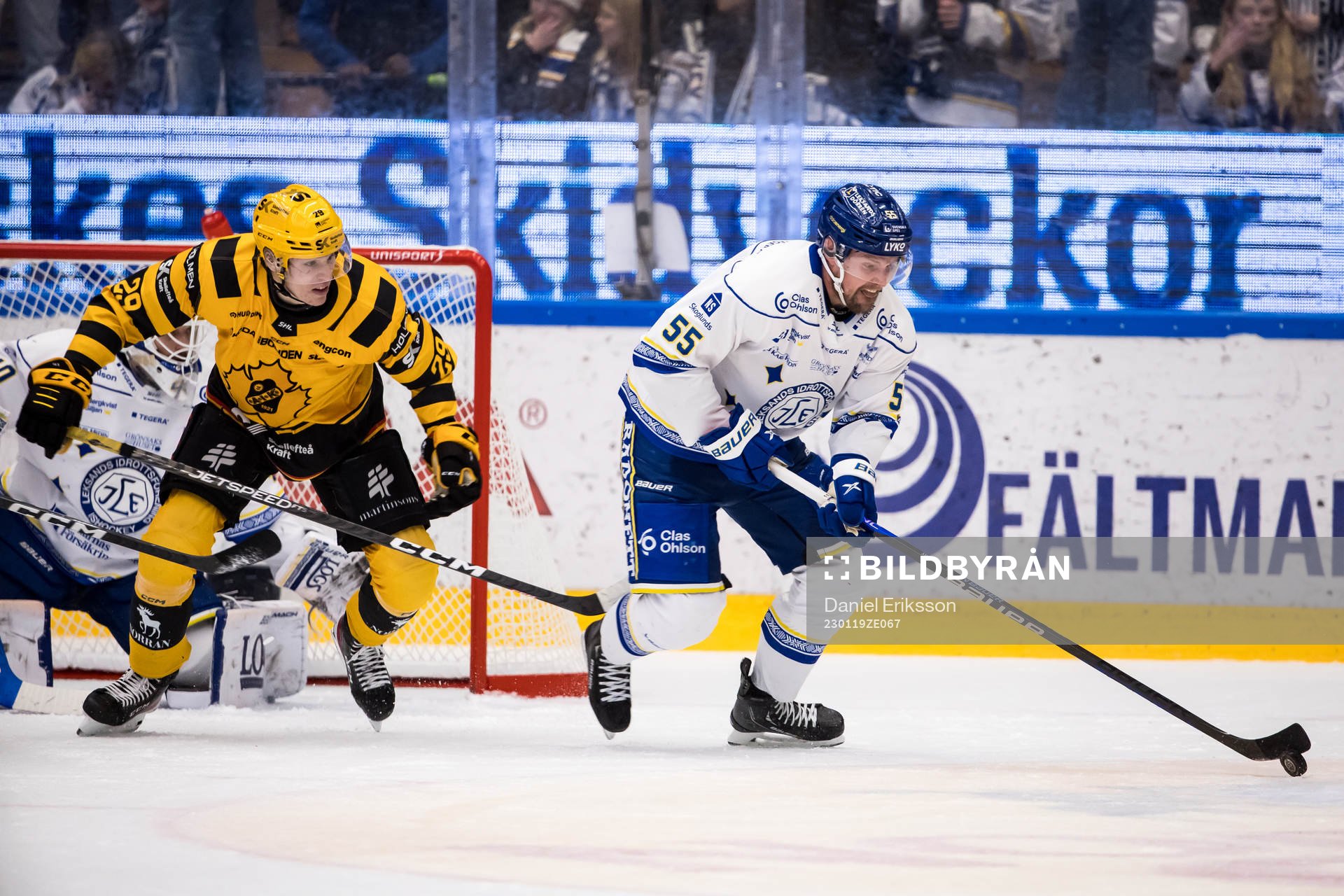 Skellefteås Albin Sundsvik och Leksands Jonas Ahnelöv