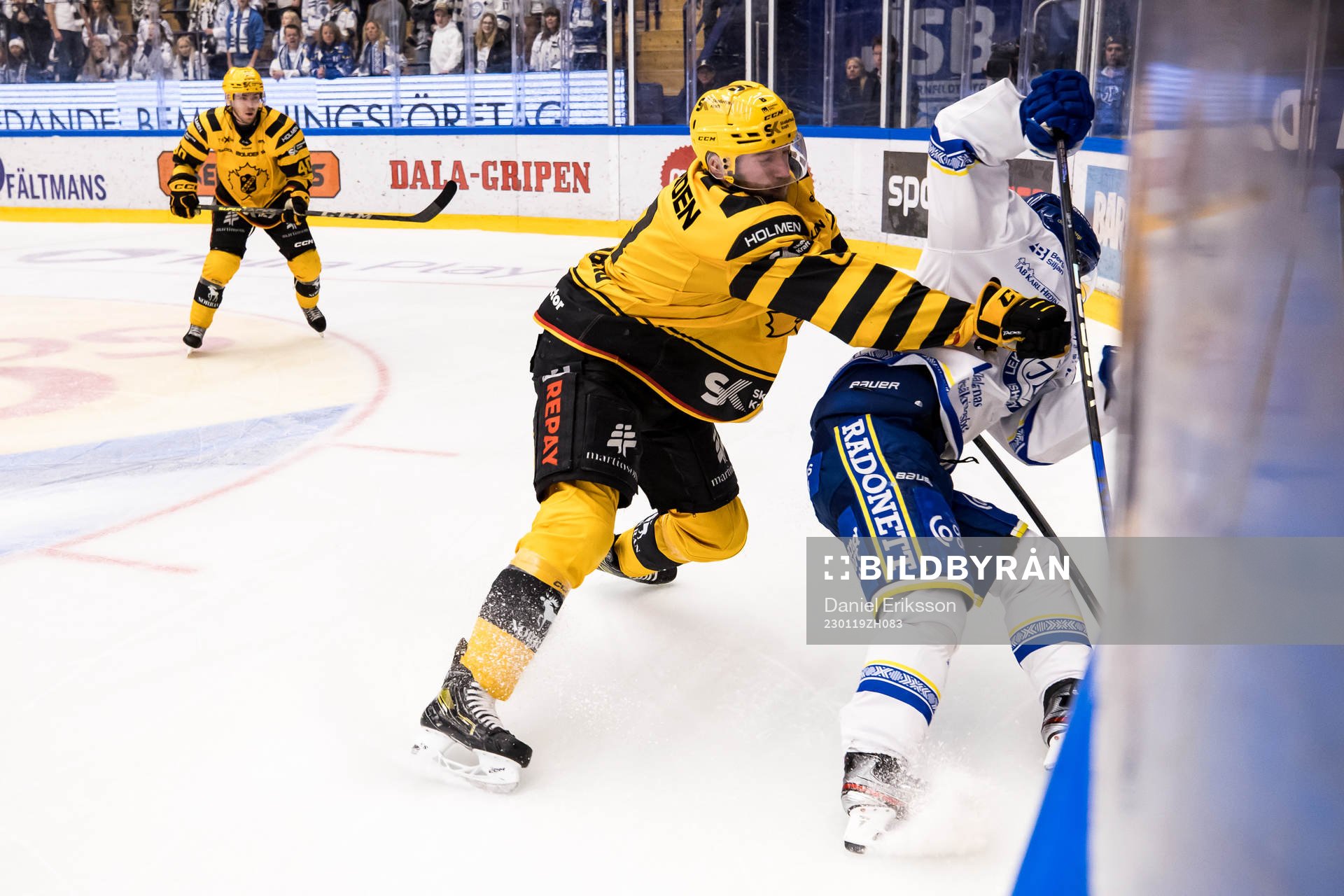Skellefteås Petter Granberg och Leksands Oskar Lang