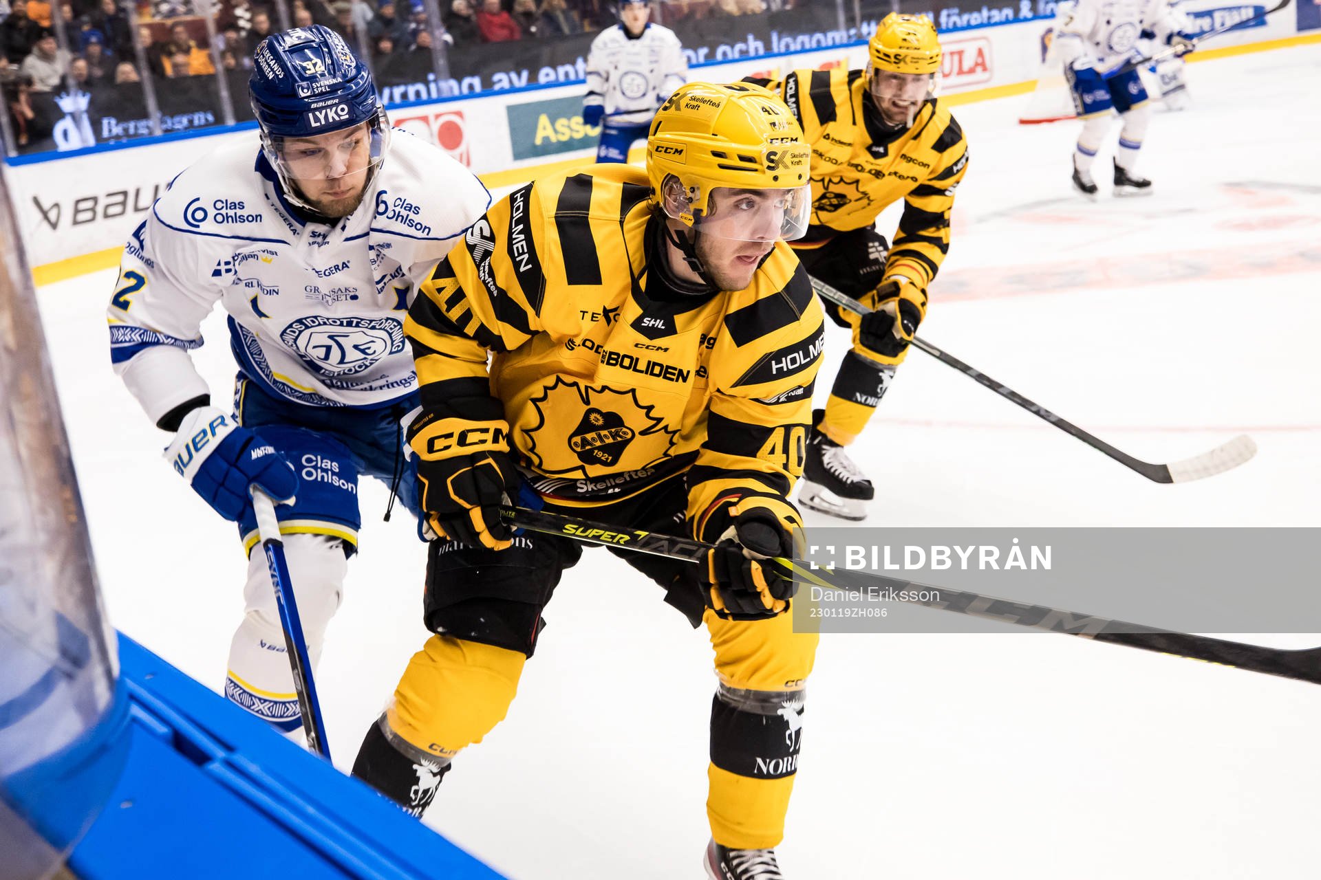 Leksands Jesper Kandergård och Skellefteås Andreas