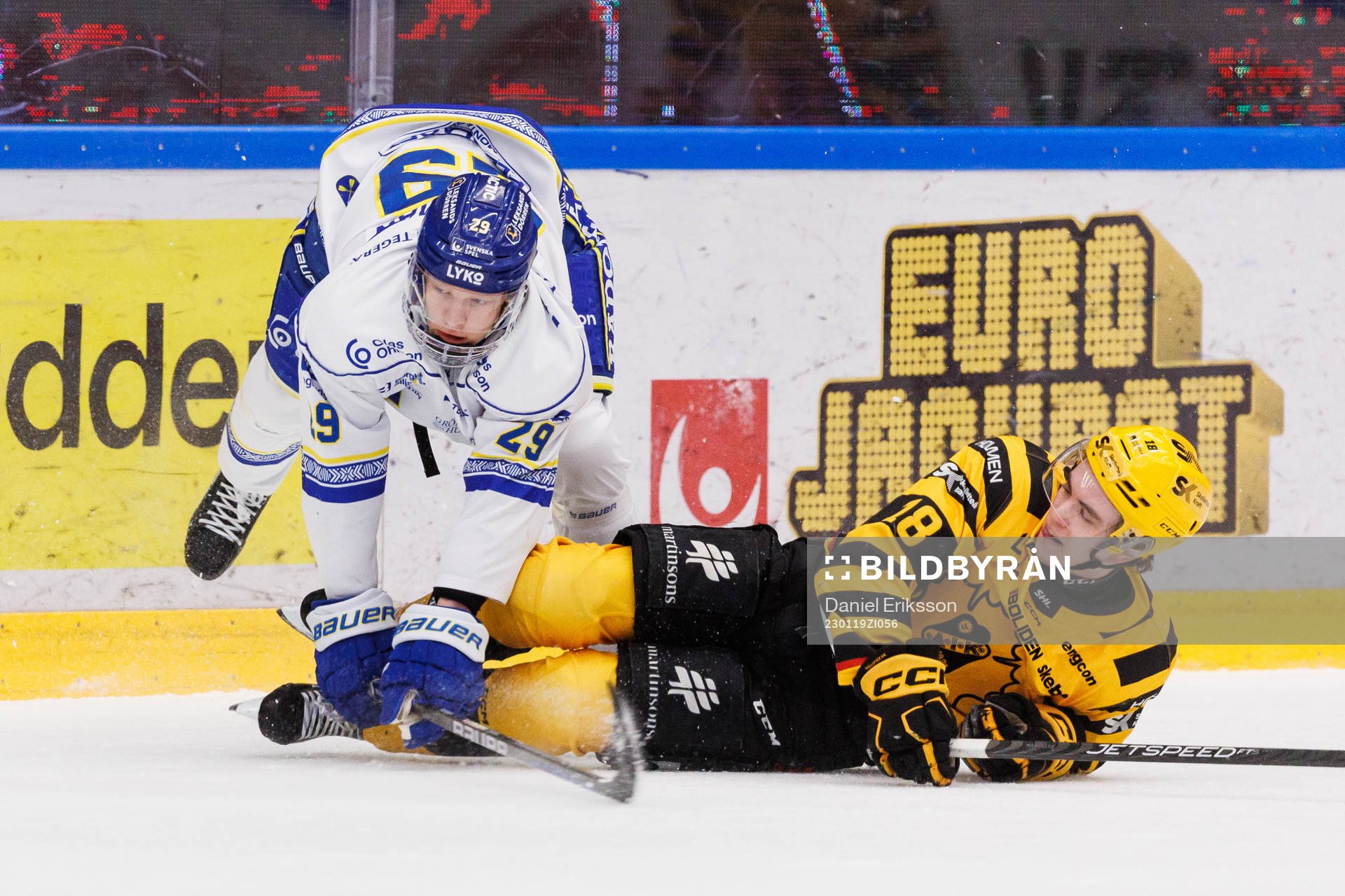 Leksands Emil Heineman och Skellefteås Elias Stenman