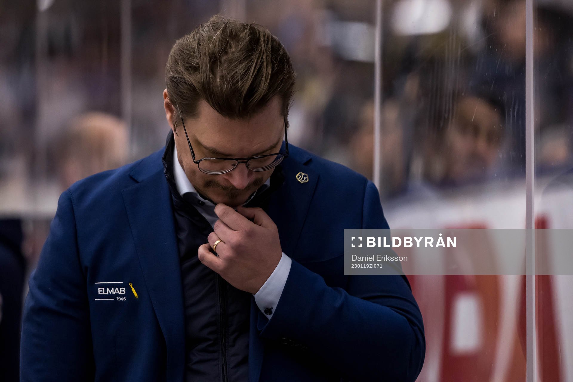 Leksands tränare Björn Hellkvist