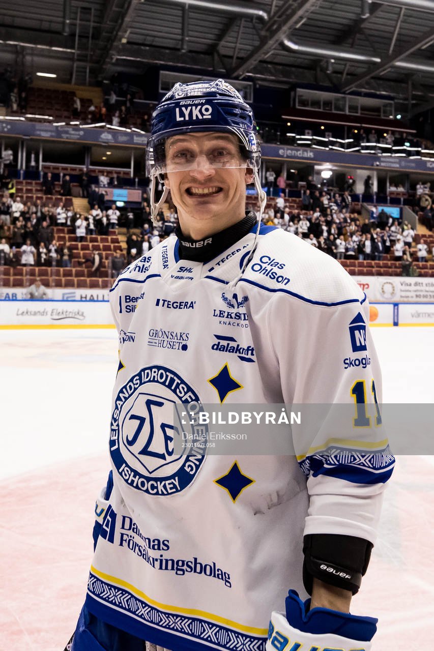 Leksands Martin Karlsson jubel