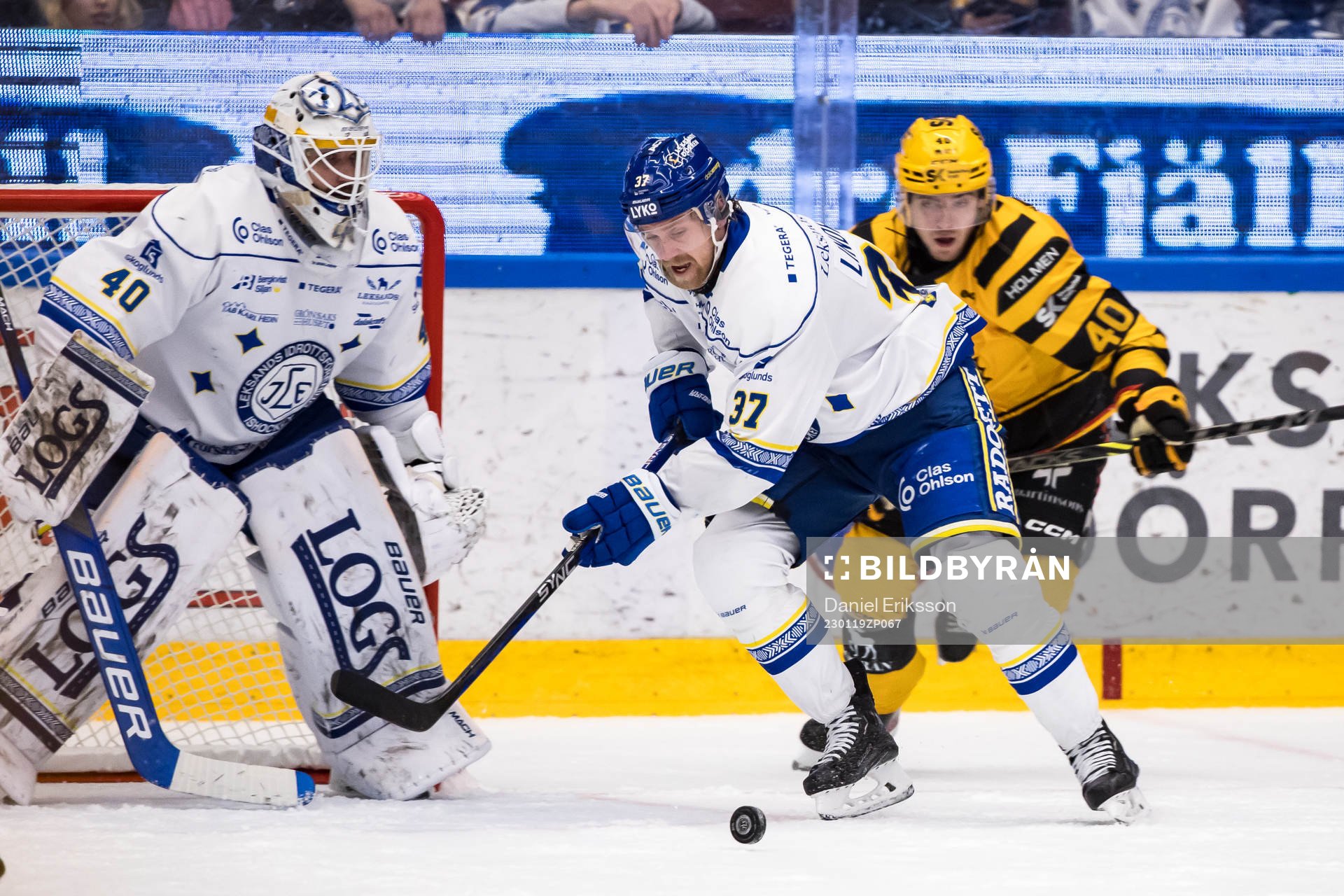 Leksands Anton Lindholm och Skellefteås Andreas Wingerli