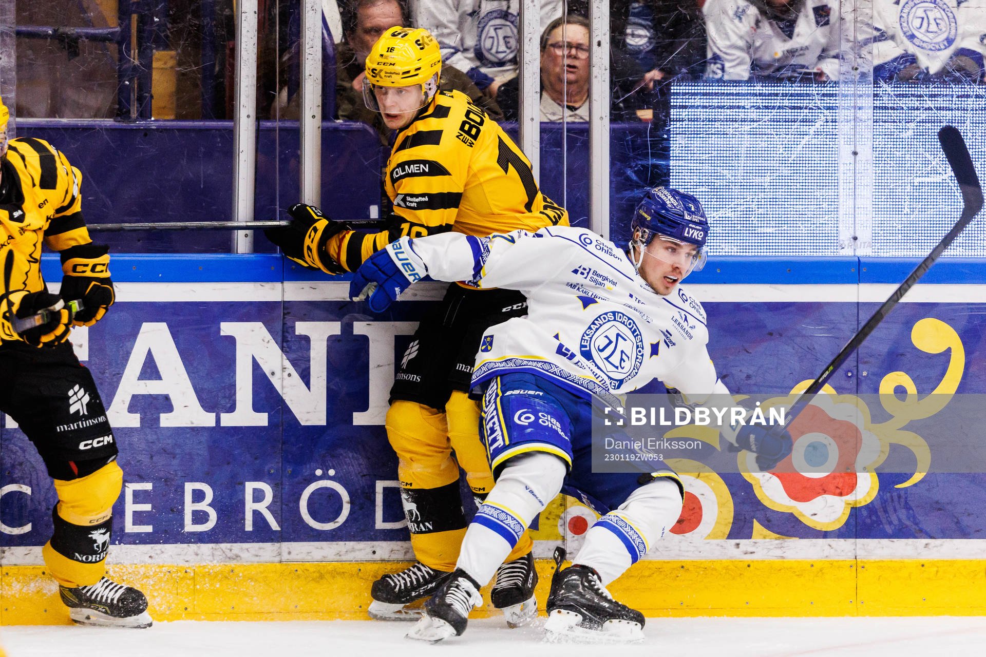 Skellefteås Linus Lindström och Växjös Hardy Häman