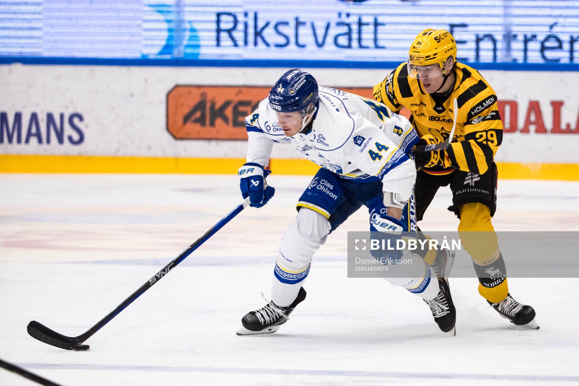 Leksands Carter Ashton och Skellefteås Albin Sundsvik