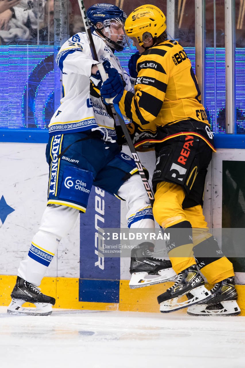 Leksands Emil Heineman och Skellefteås Måns Forsfjäll