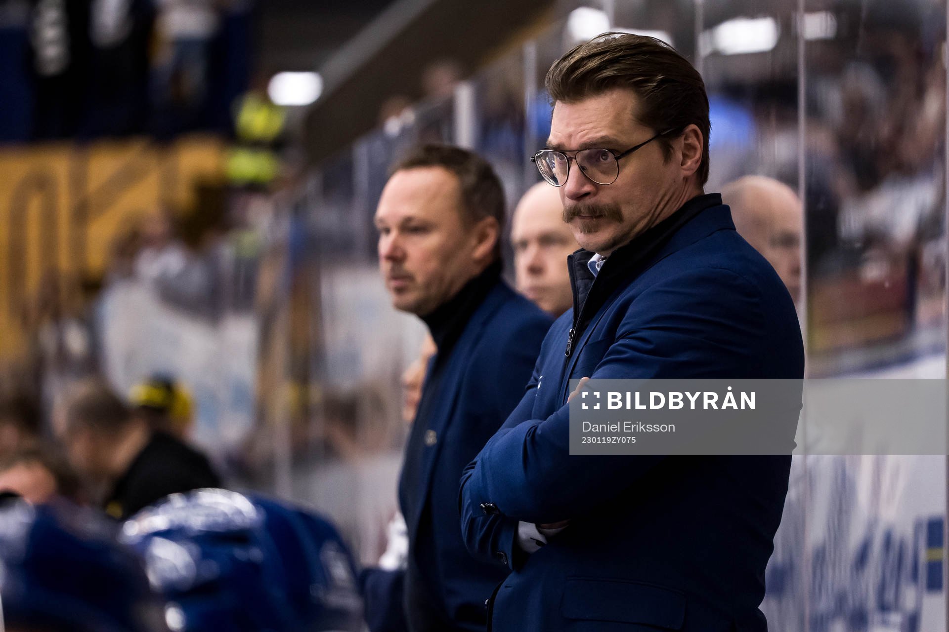 Leksands tränare Björn Hellkvist
