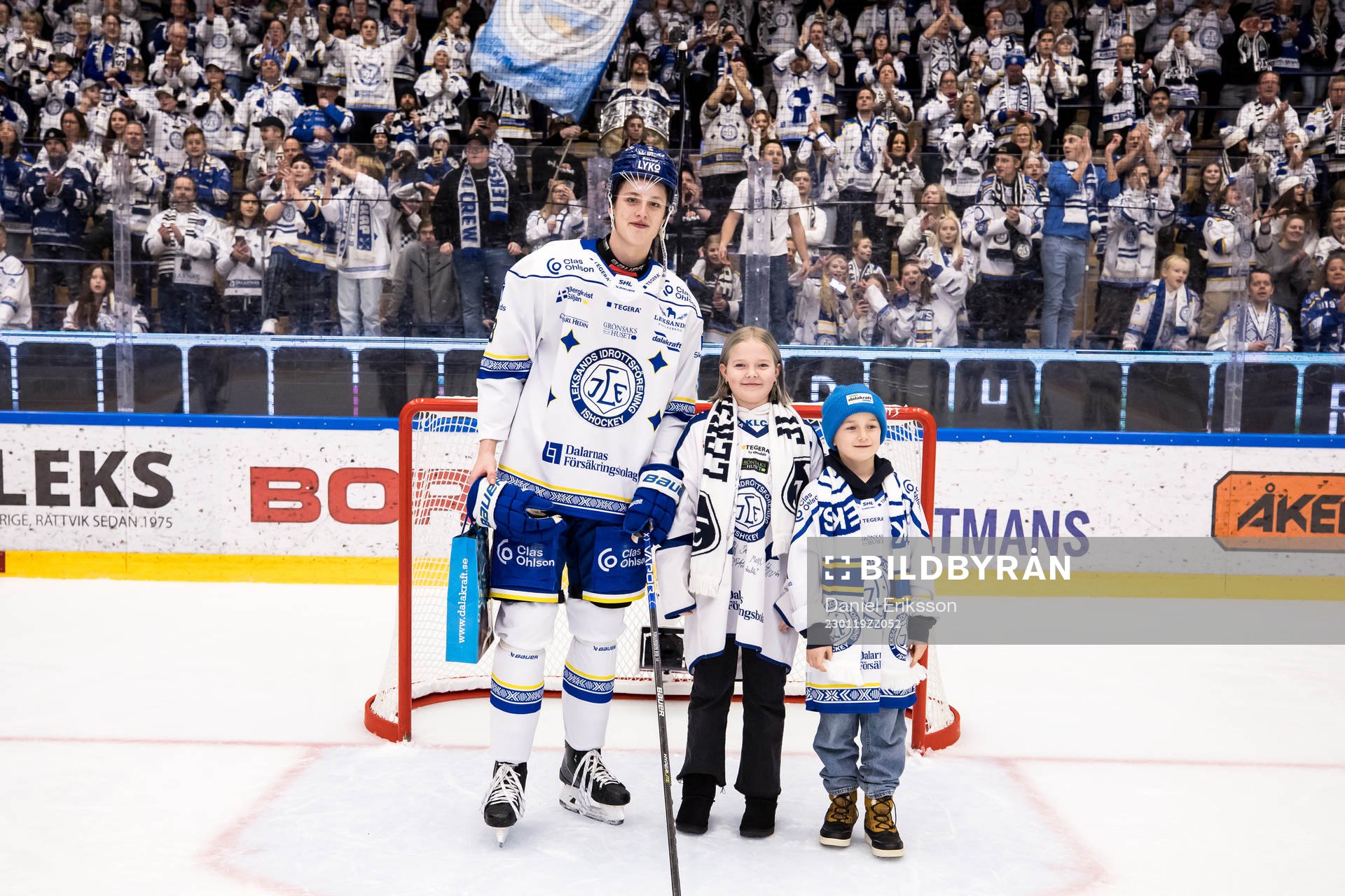 Leksands Anton Johansson utsedd till matchens lirare