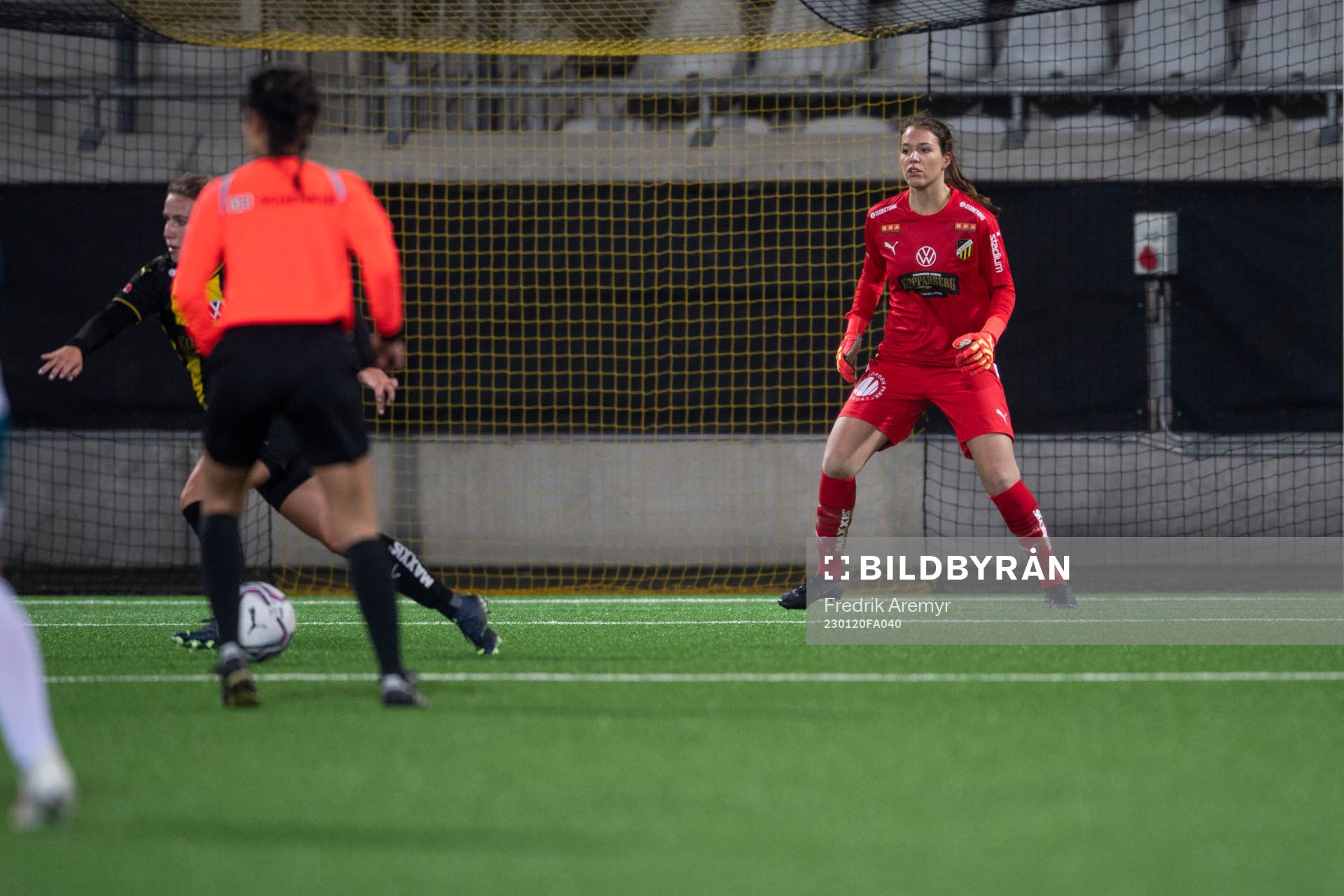 Häckens Målvakt Kajsa Höglund Jansson