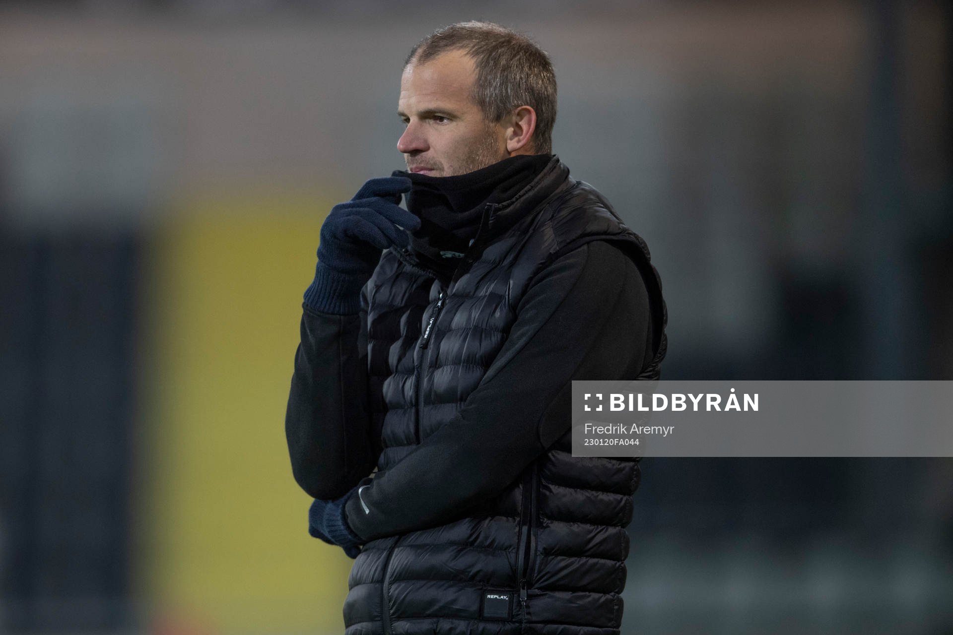 Häckens Huvudtränare Robert Vilahamn