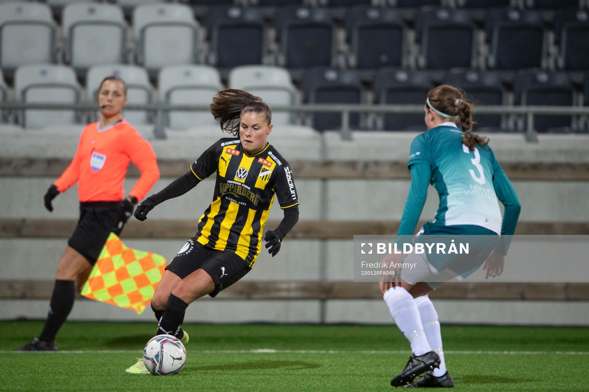 Häckens Hanna Wijk och Alingsås Tove Lorén