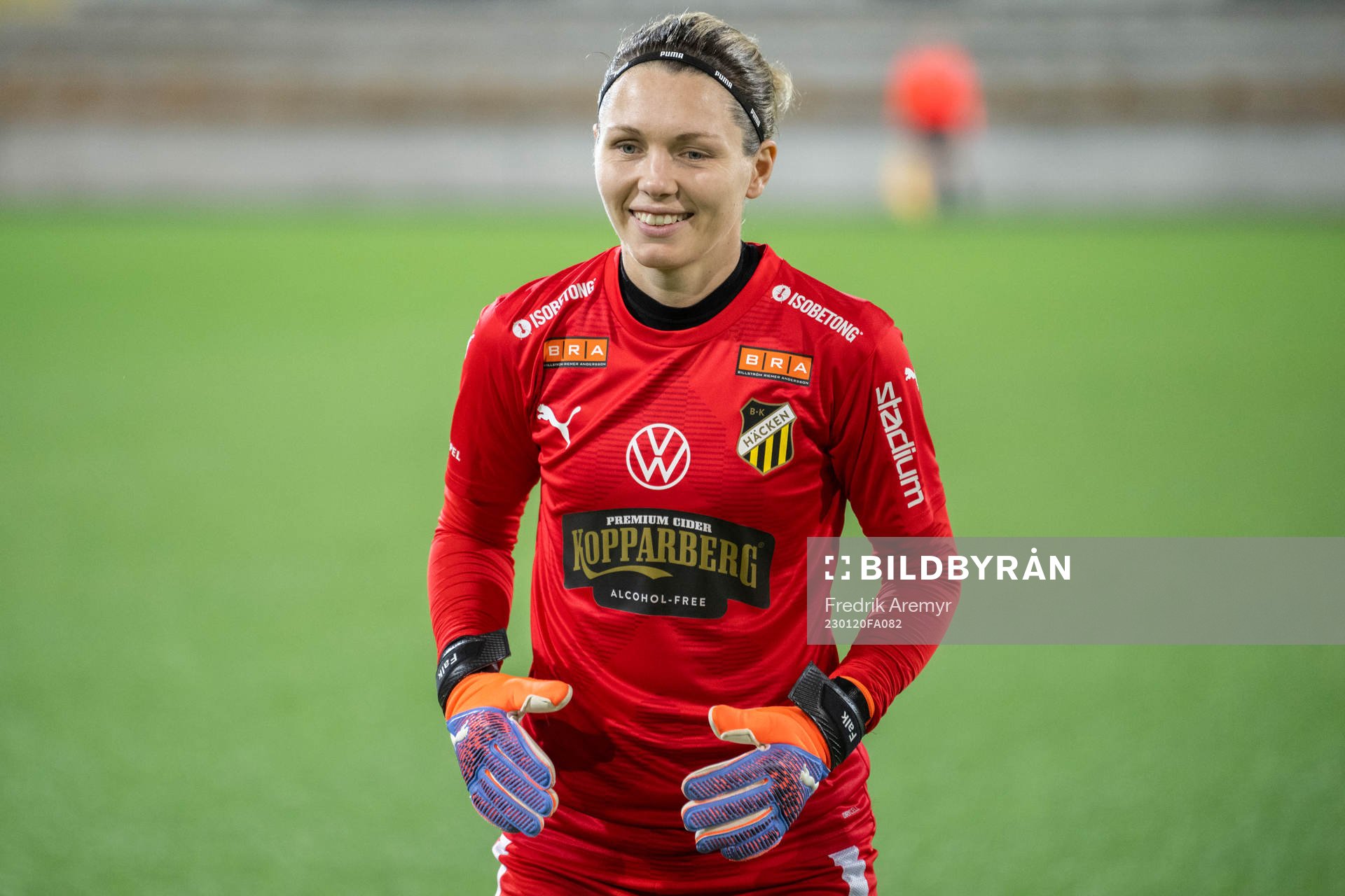 Häckens Målvakt Jennifer Falk