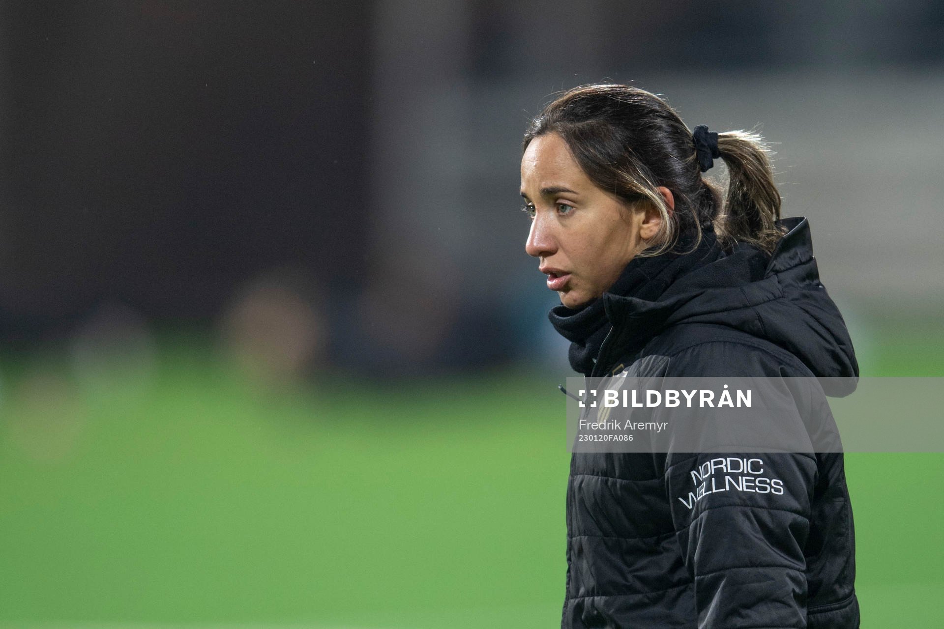 Häckens Assisterander tränare Bri Campos