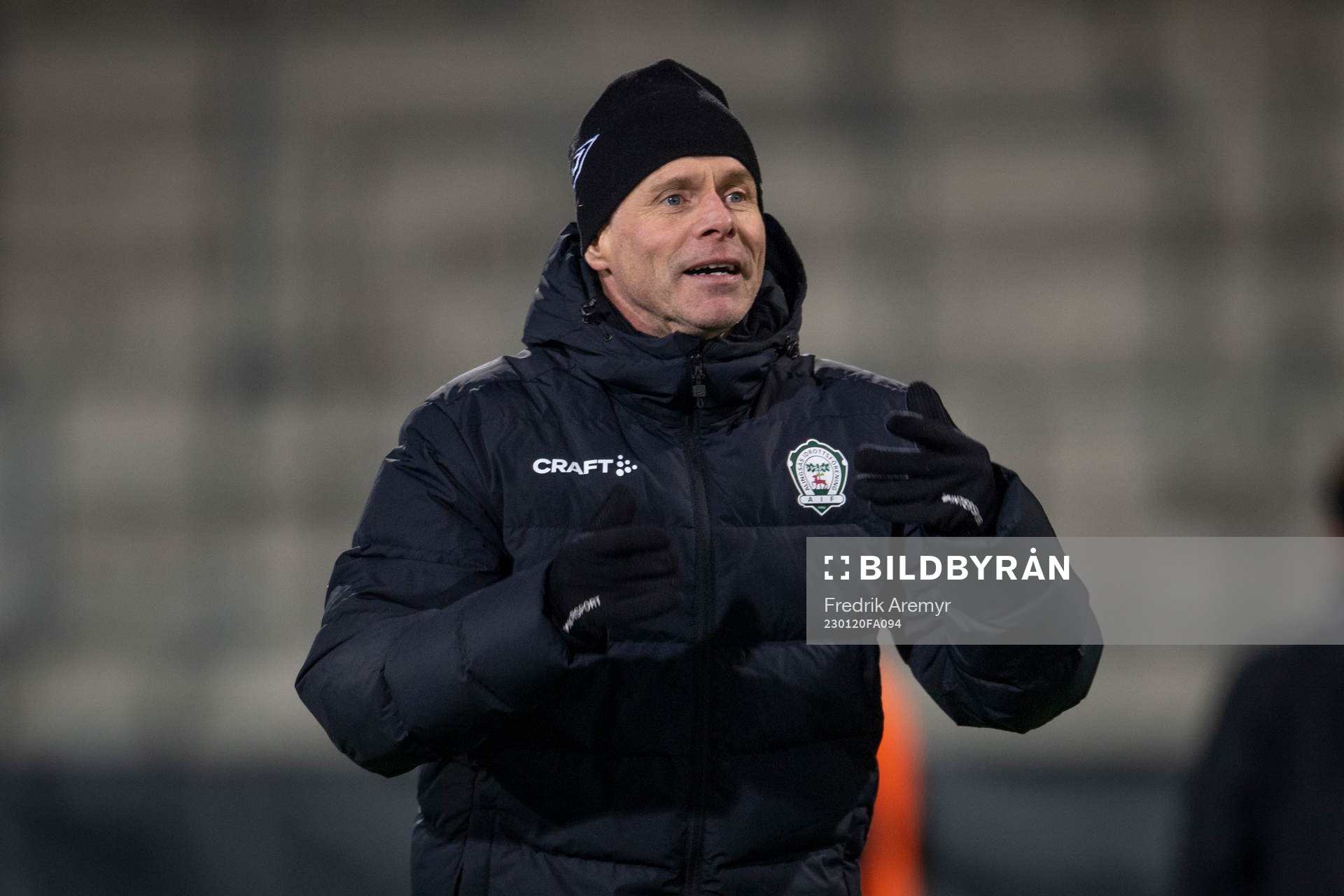Alingsås Huvudtränare Joakim Carlsson