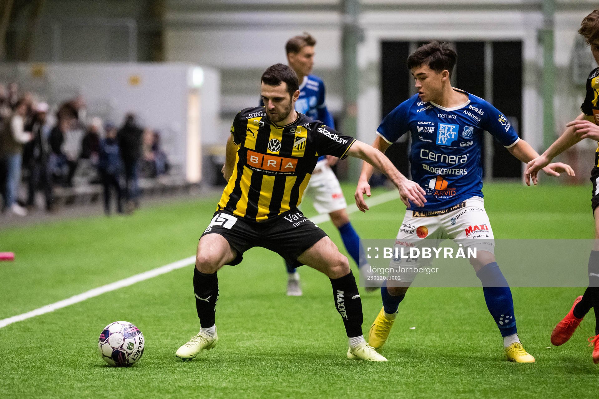 Häckens Kadir Hodzic och Marcus Victorio Alexander Warneryd