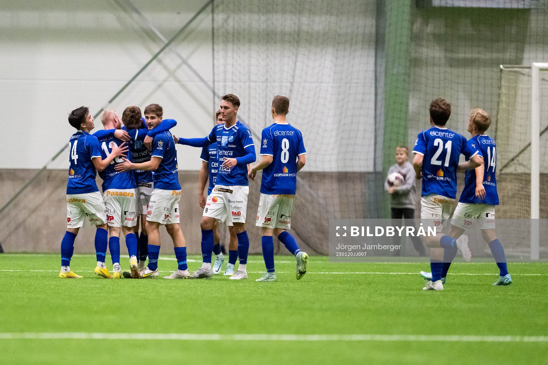 Norrbys spelare jublar