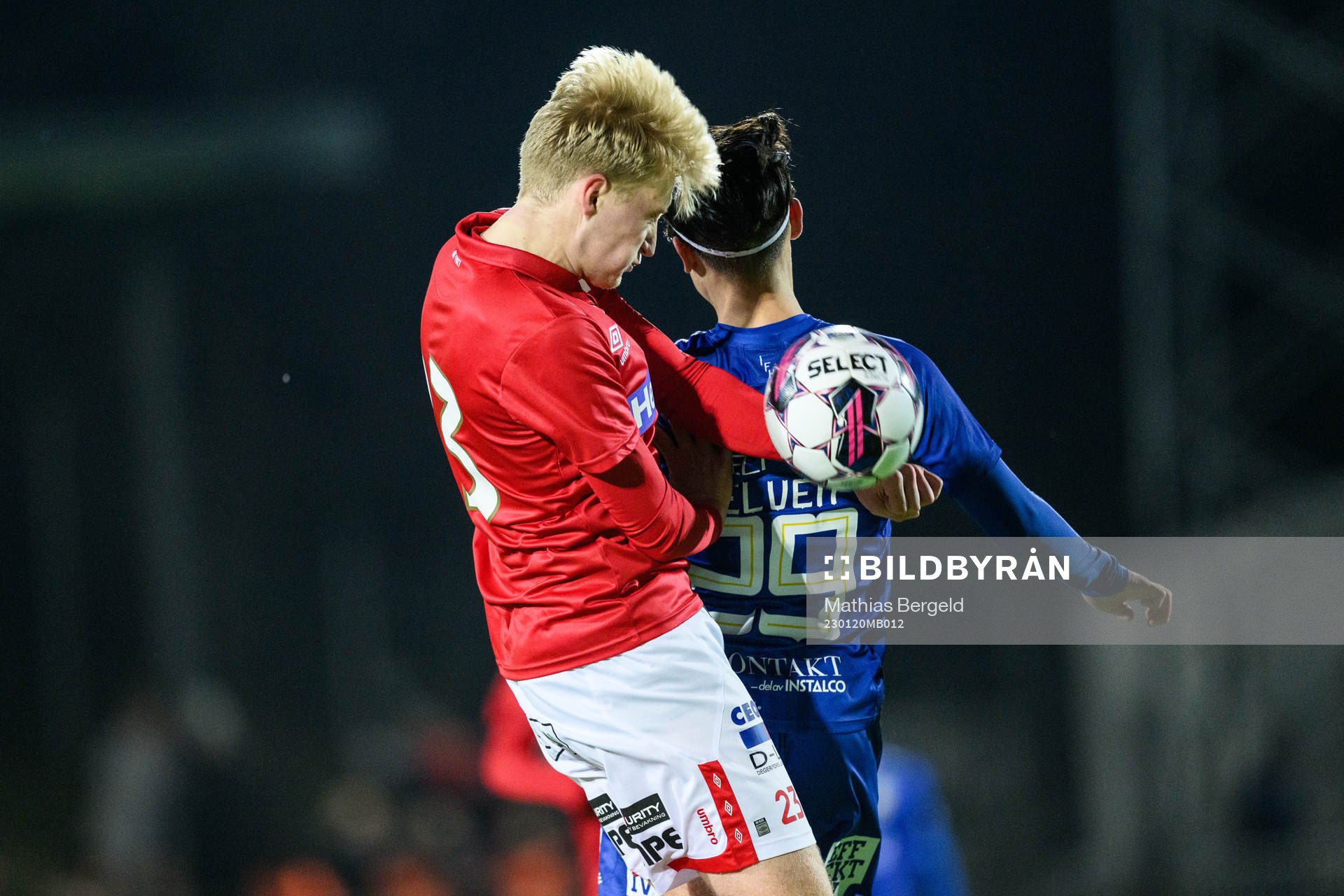 Degerfors Alexander Lindskog och IFK Göteborgs Anton