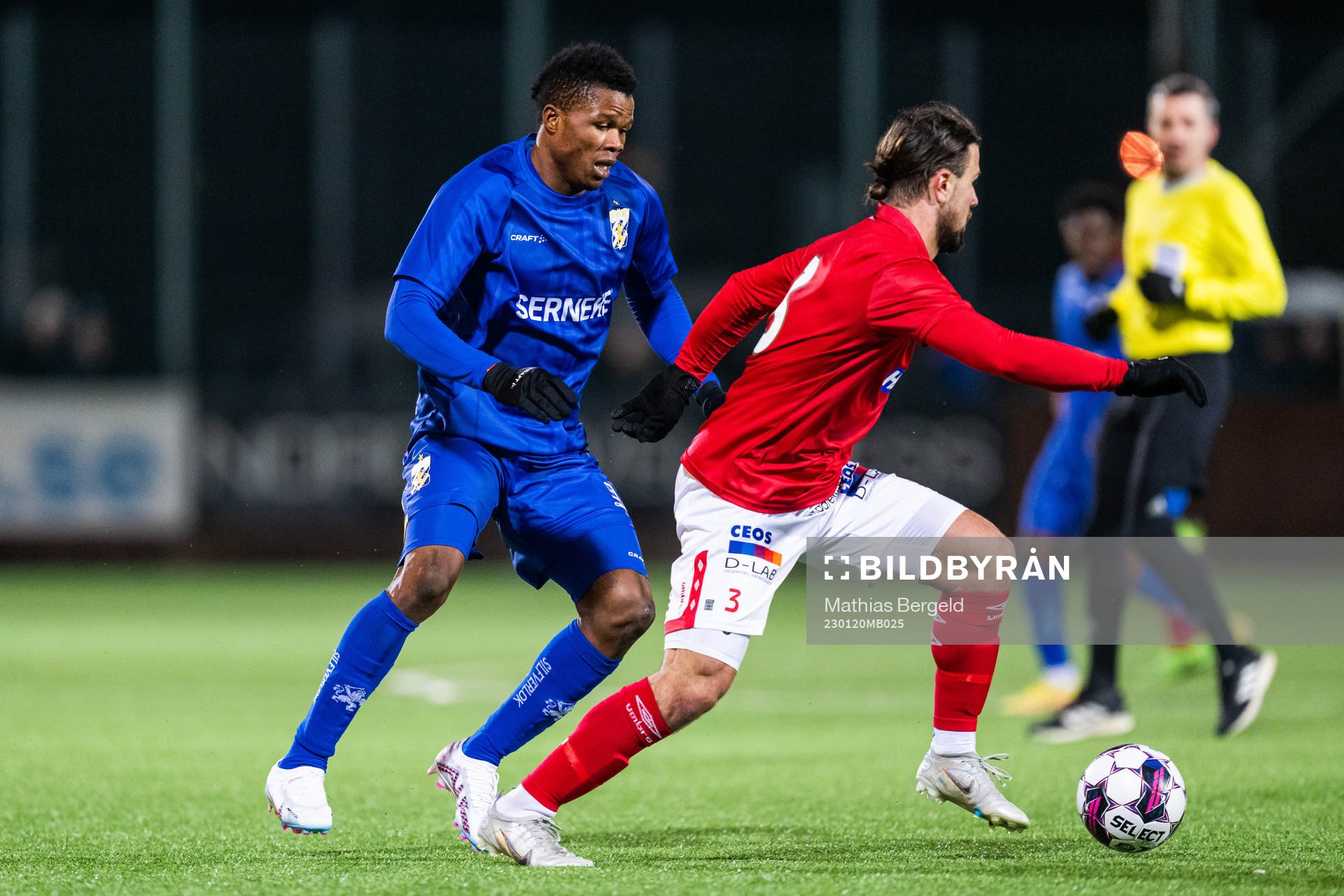 IFK Göteborgs Franklin Gabriel Matib och Degerfors Karim