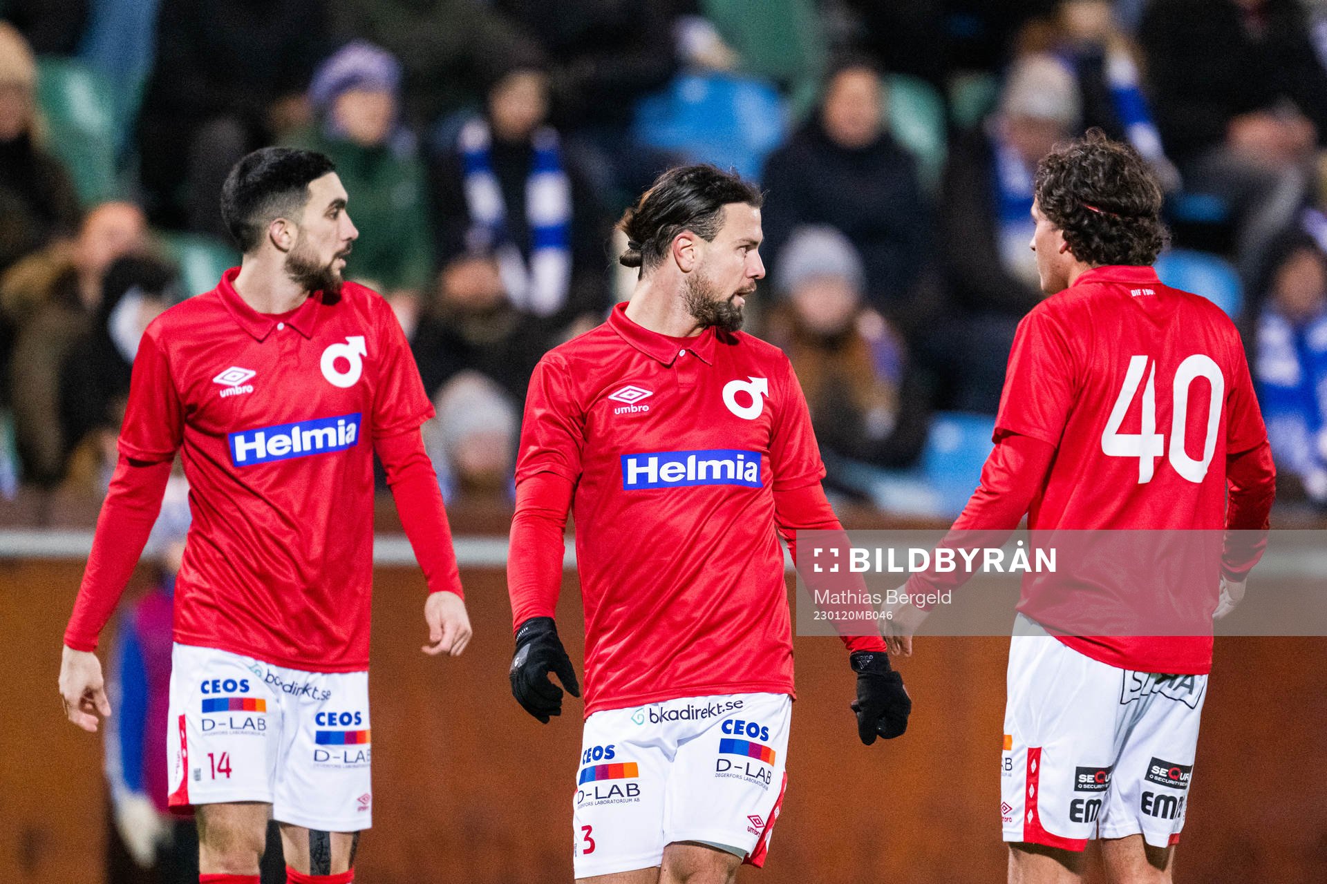Degerfors Karim Mammar och Carl Ljungbergunder