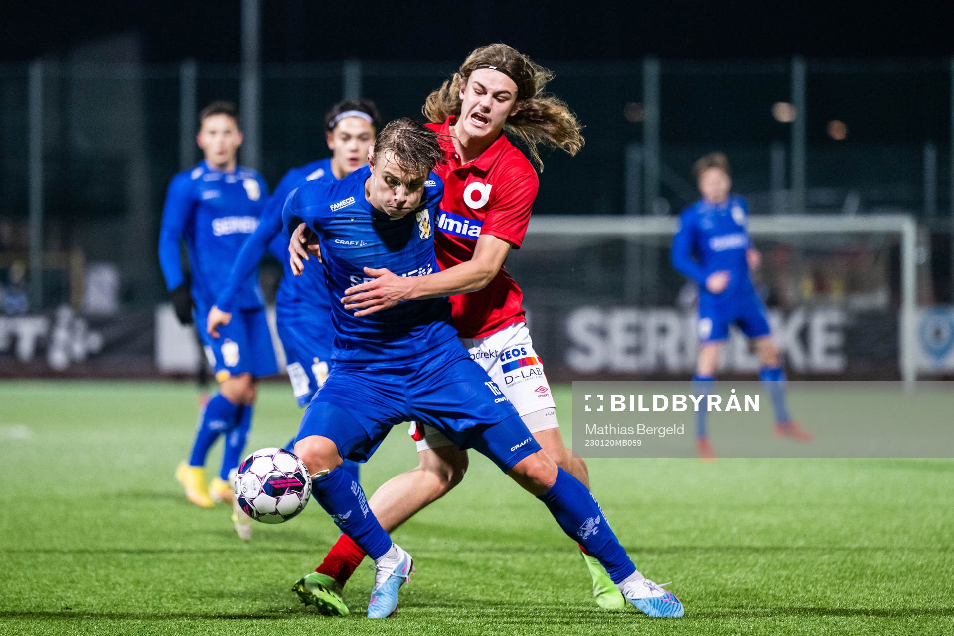 IFK Göteborgs Linus Carlstrand och Degerfors Benjamin