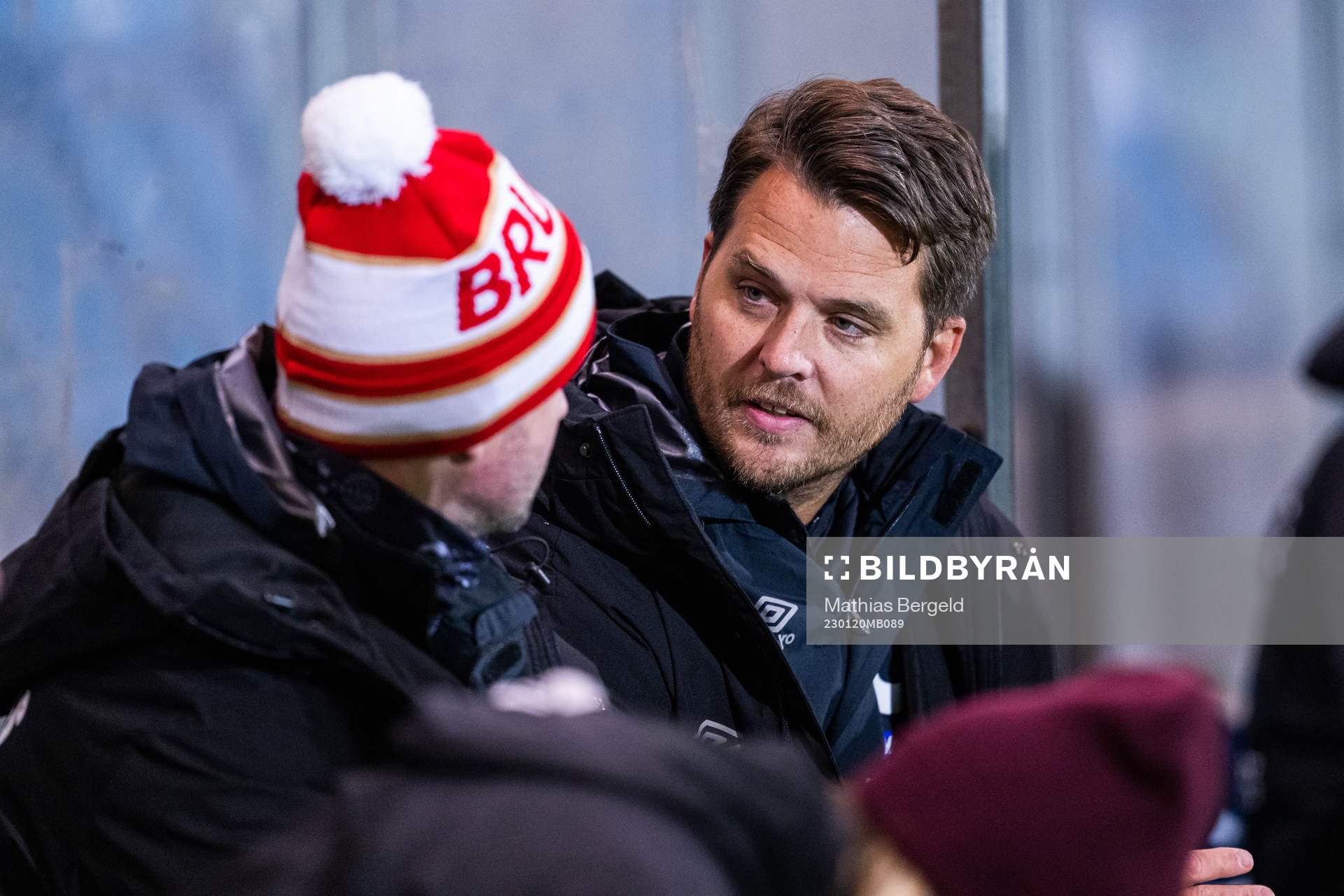 tränare Tobias Solberg och tränare Andreas Holmberg