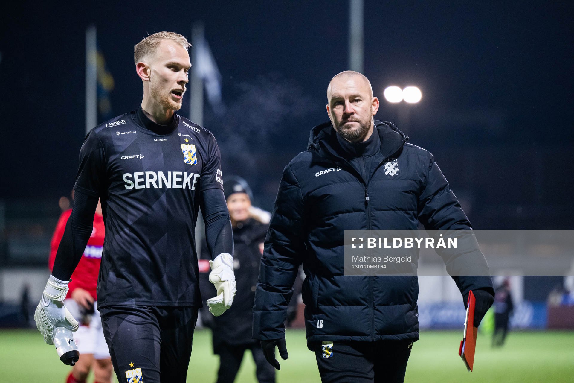 IFK Göteborgs målvakt Pontus Dahlberg och