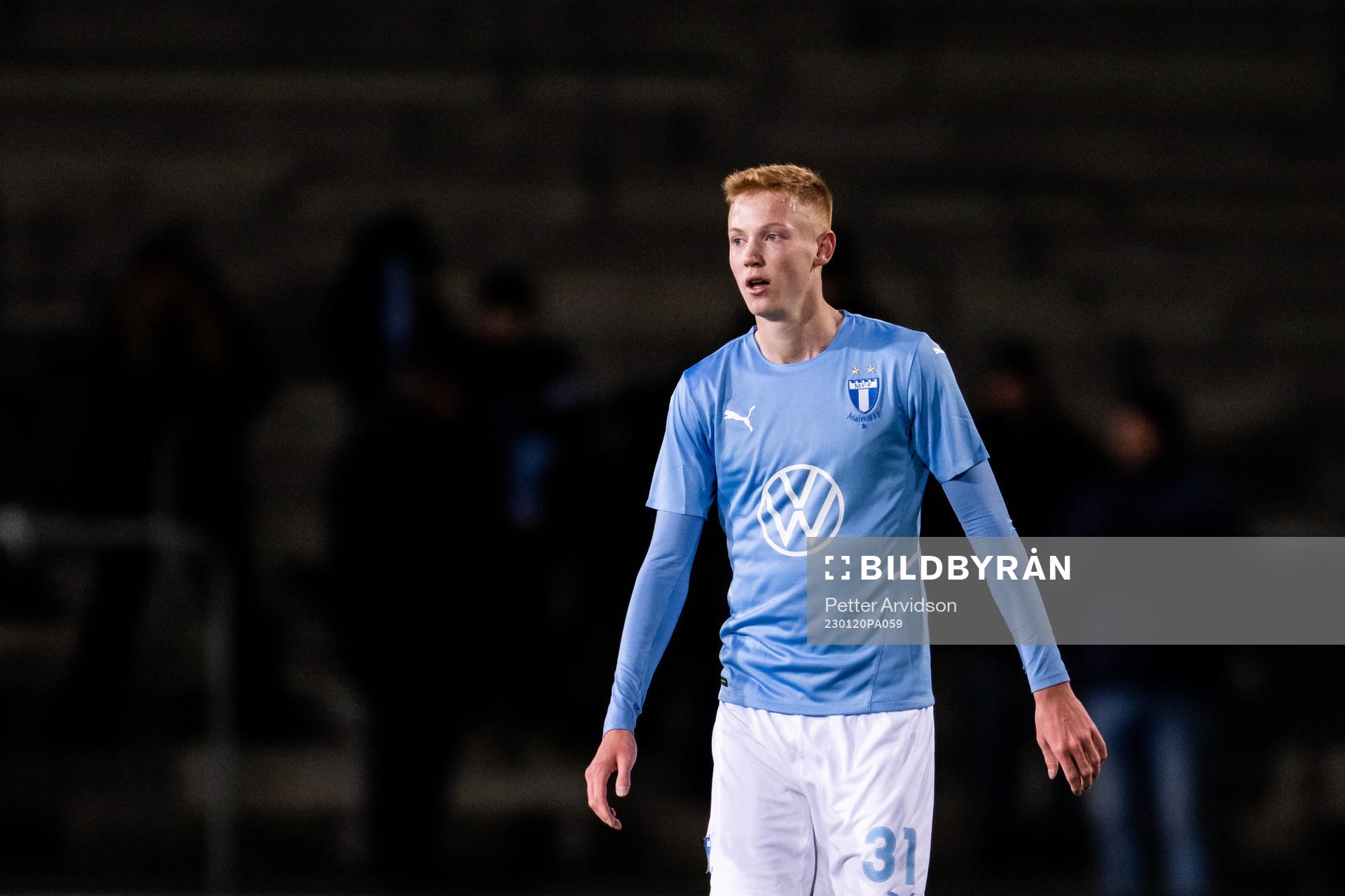 Malmö FFs Hugo Larsson