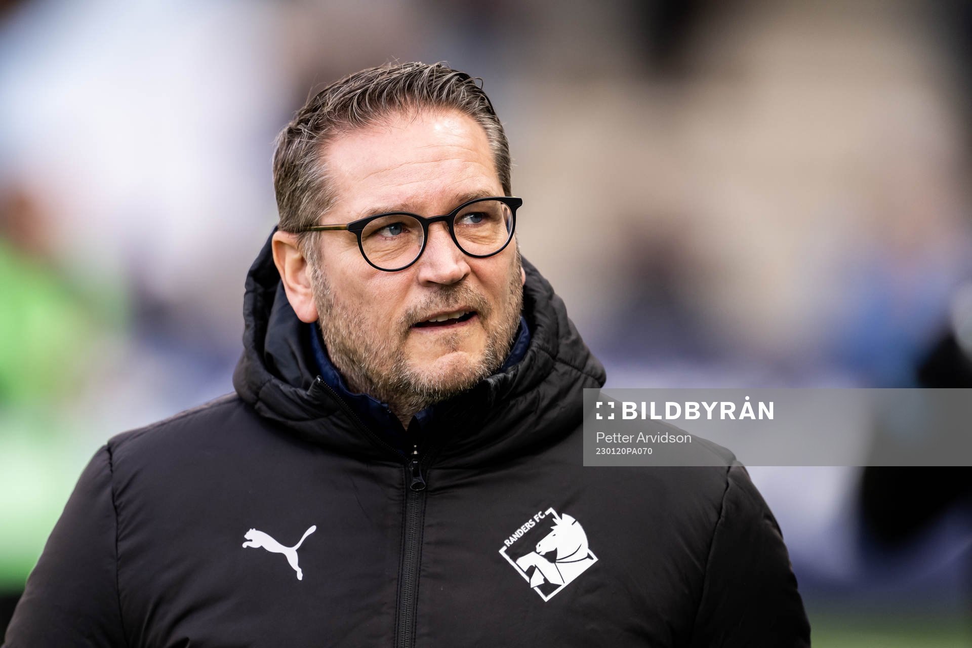 Randers tränare Thomas Thomasberg