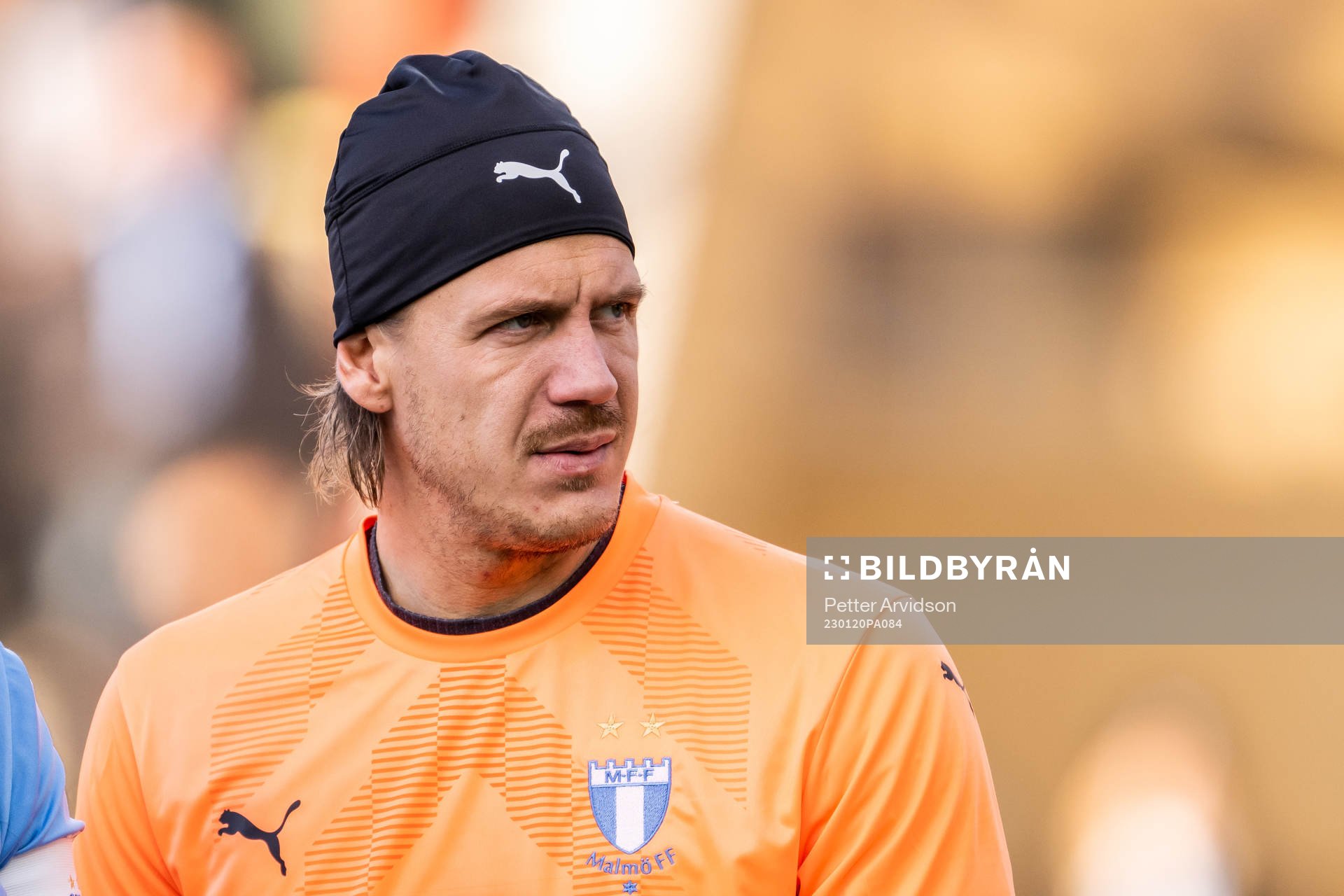 Malmö FFs målvakt Johan Dahlin