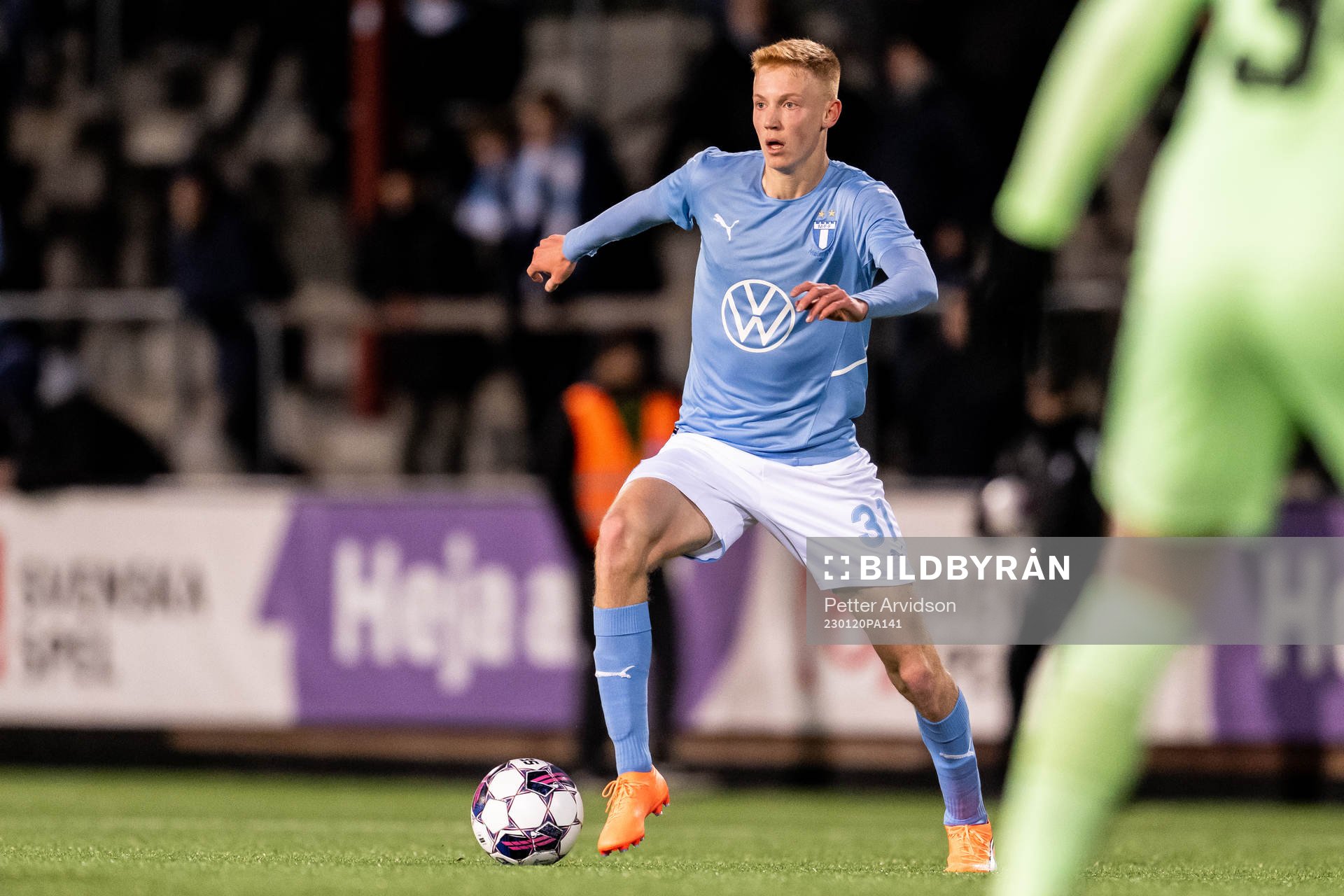 Malmö FFs Hugo Larsson