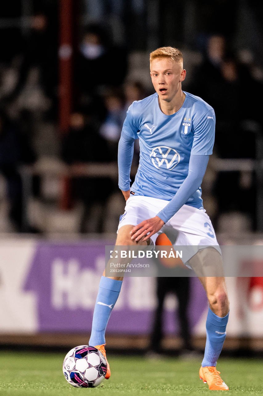 Malmö FFs Hugo Larsson