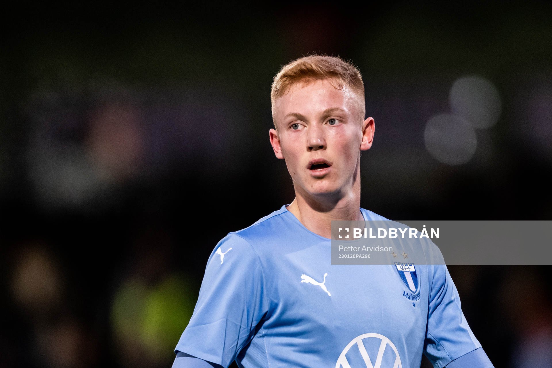 Malmö FFs Hugo Larsson