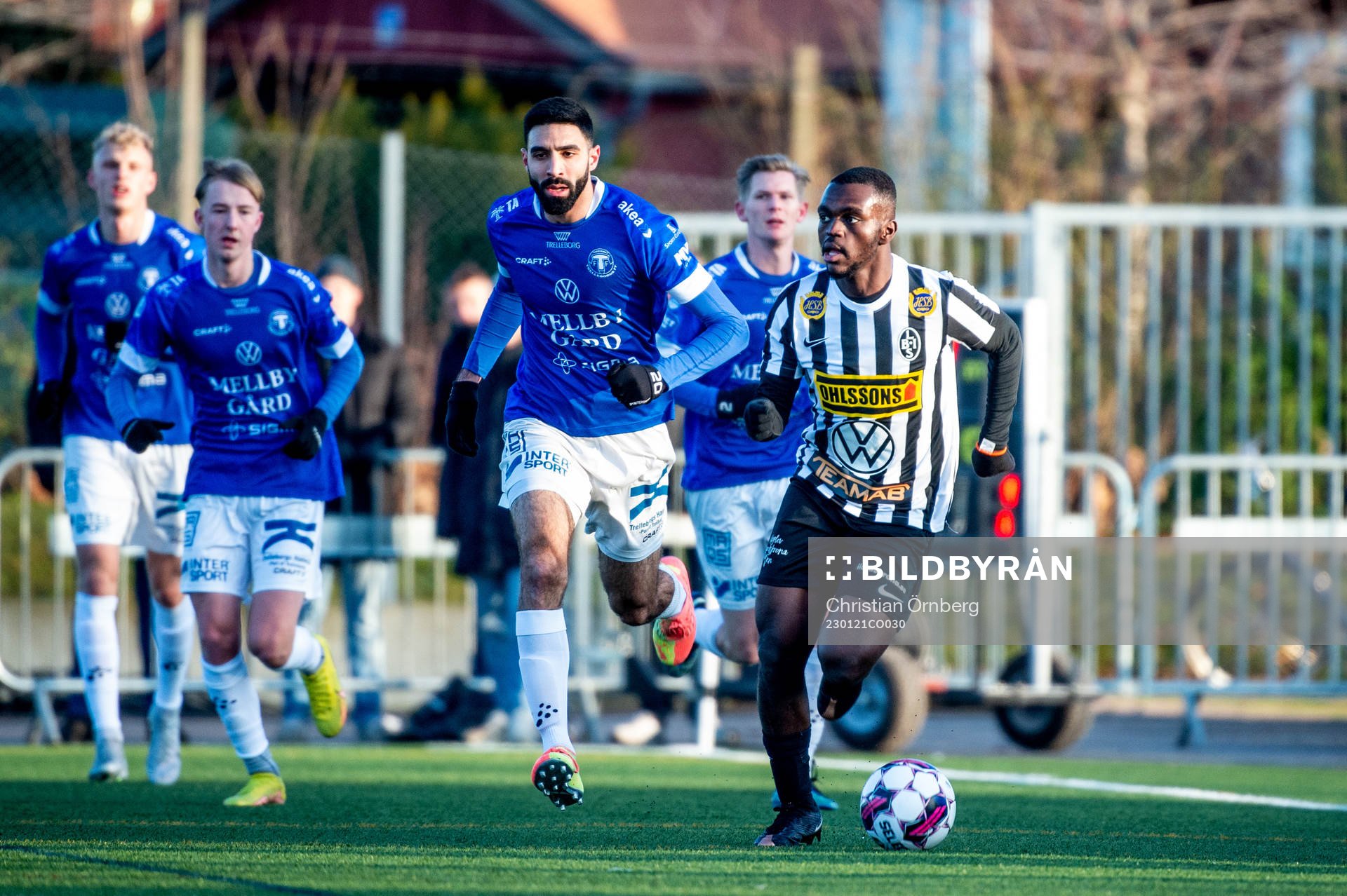Landskronas Kofi Asare mot Trelleborgs Mouhammed-Ali Dhaini