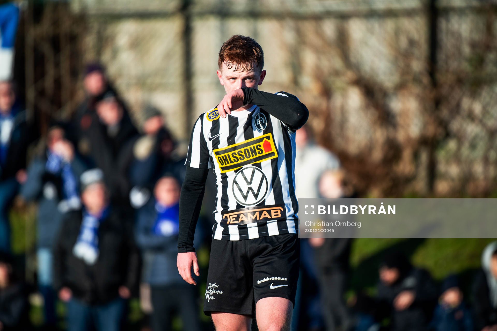 Landskronas Sam Hegdal deppar